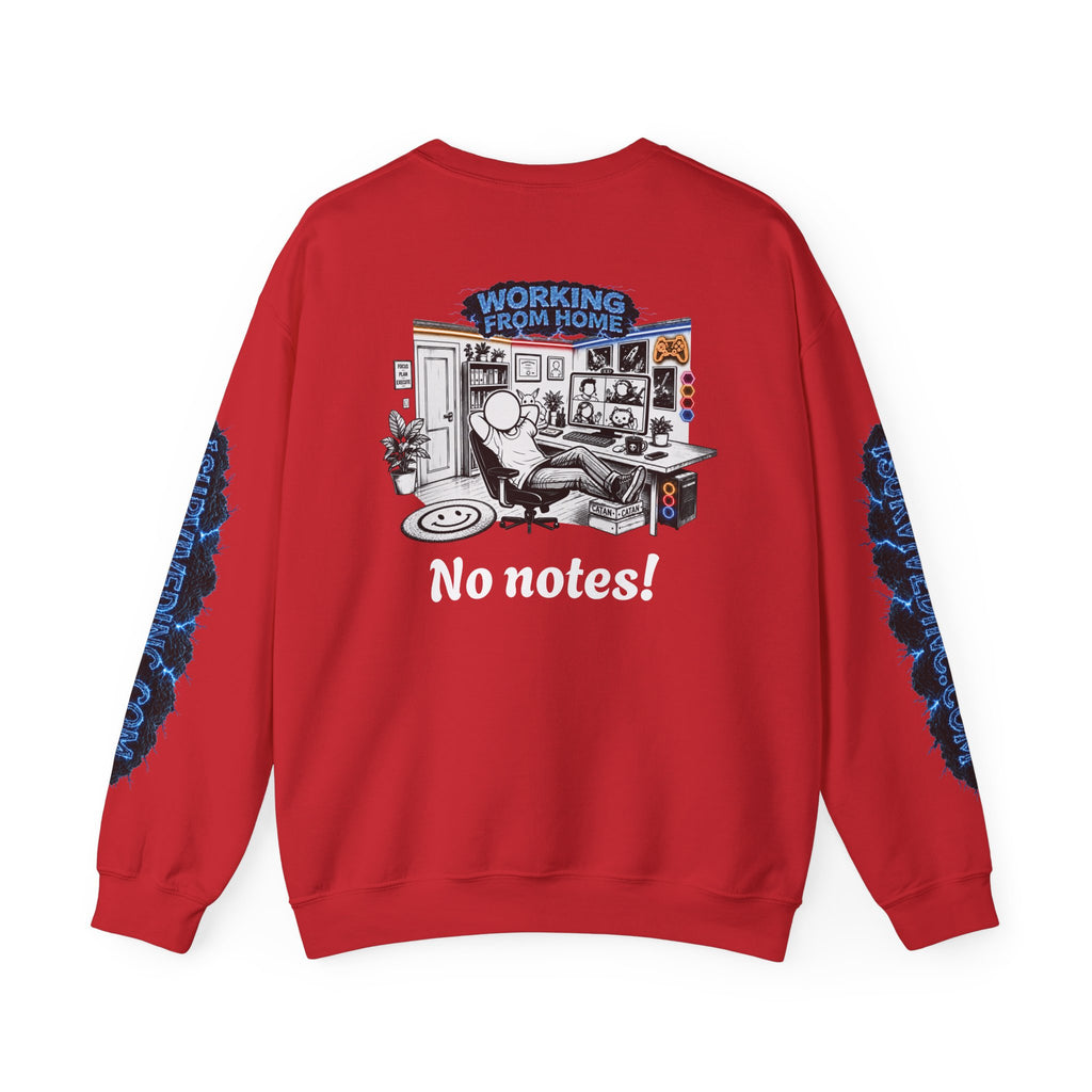 I Survived 2020 — LOCKDOWN S3:E4: "Working From Home" Unisex Heavy Blend™ Crewneck Sweatshirt