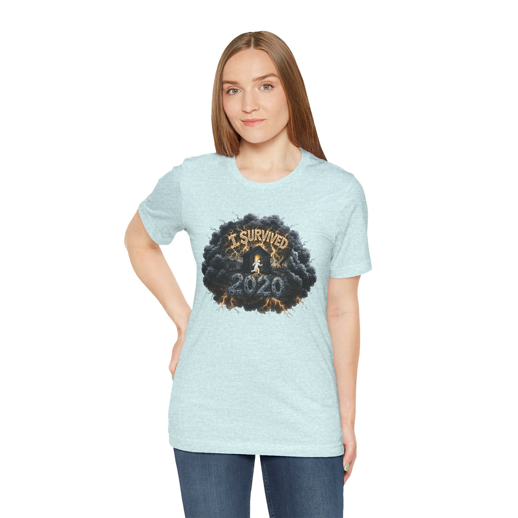 I Survived 2020 — Director's Cut Original Design Teaser Tee | Season 1 Premiere Drop Unisex Jersey Short Sleeve Tee