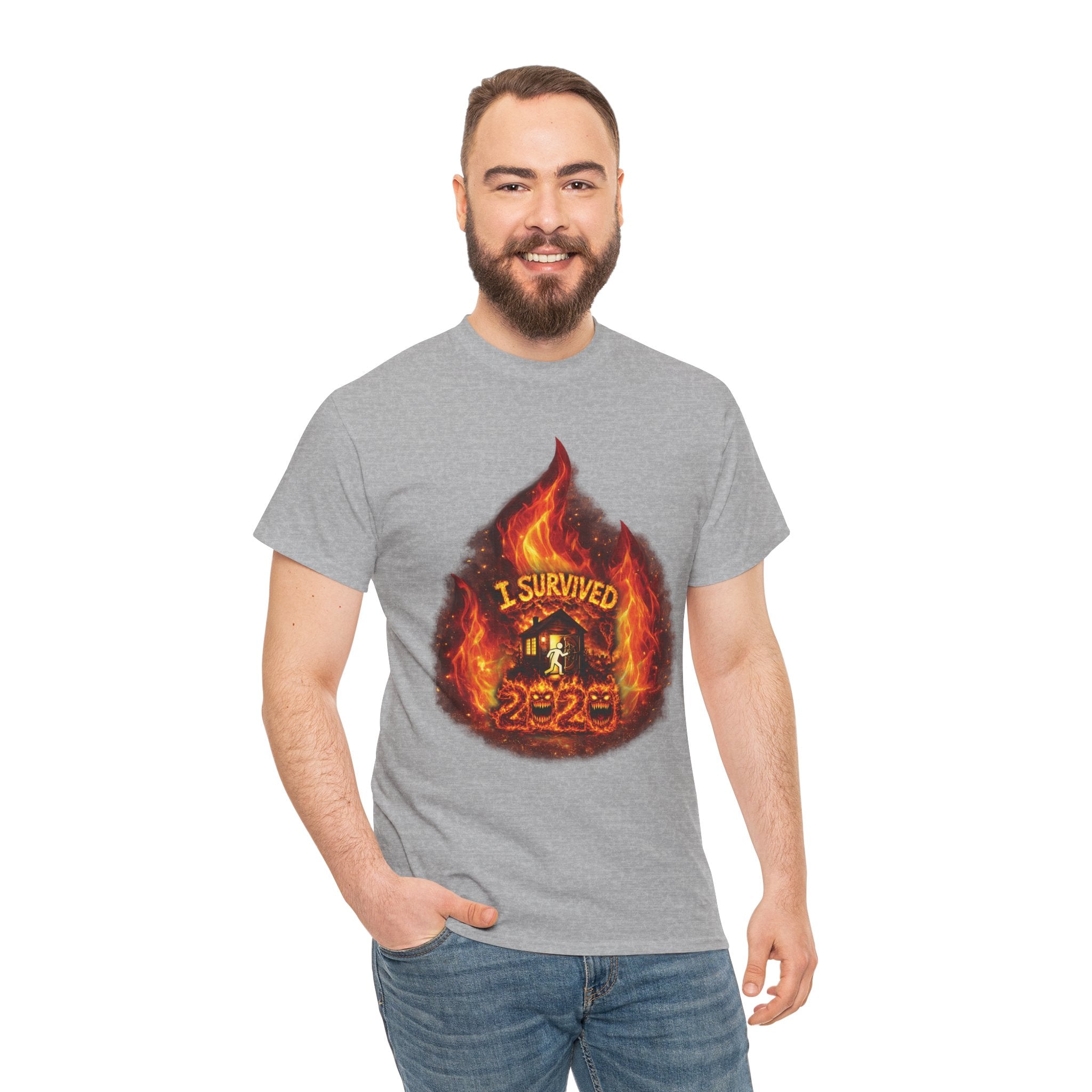 I Survived 2020 — Director's Cut S2:E3 "The California Wildfires" | Wildfire Edition Memorial Unisex Heavy Cotton Tee
