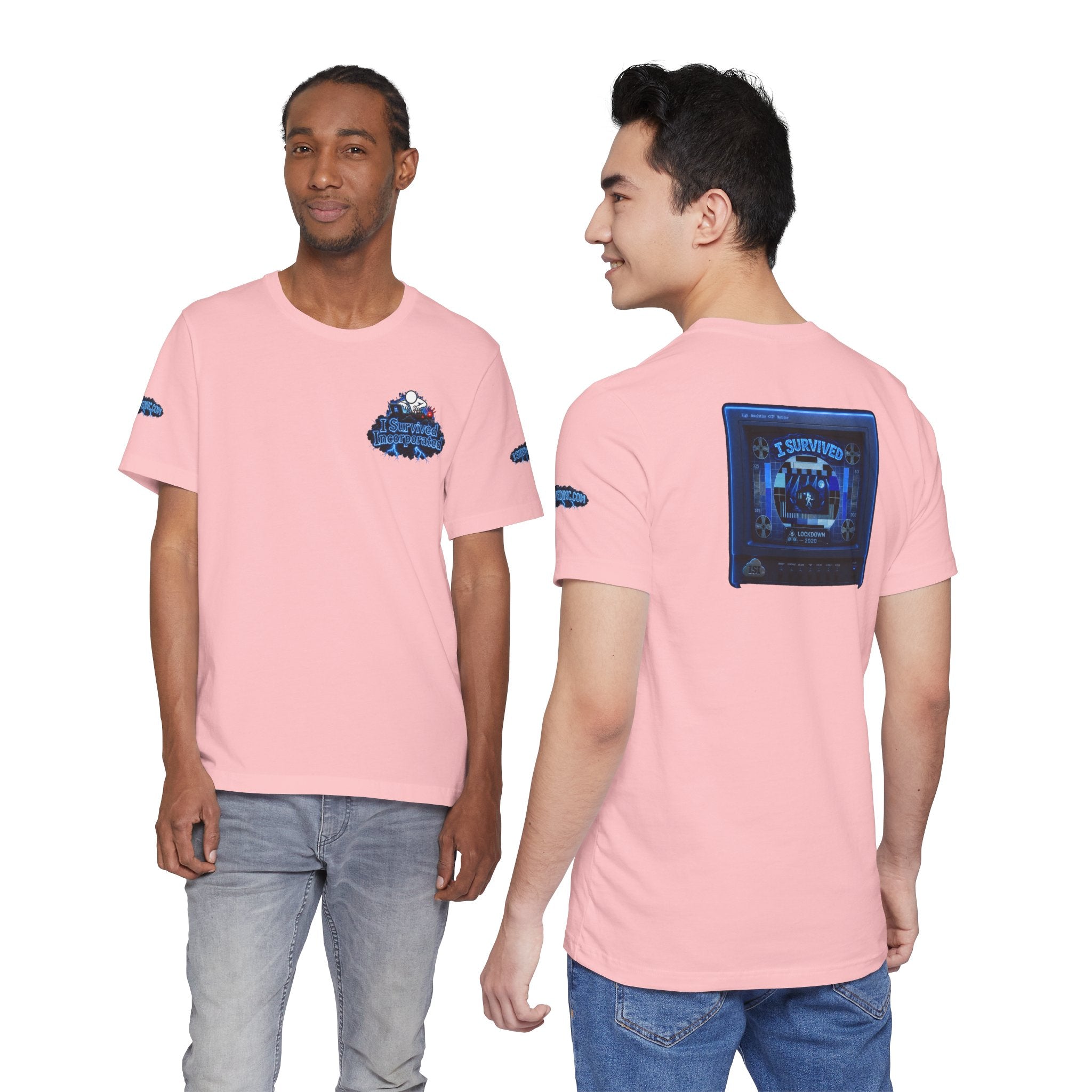 I Survived 2020 — "Please Stand By" Test Pattern Tee Lockdown Special Edition Summer Exclusive Unisex Jersey Short Sleeve Tee