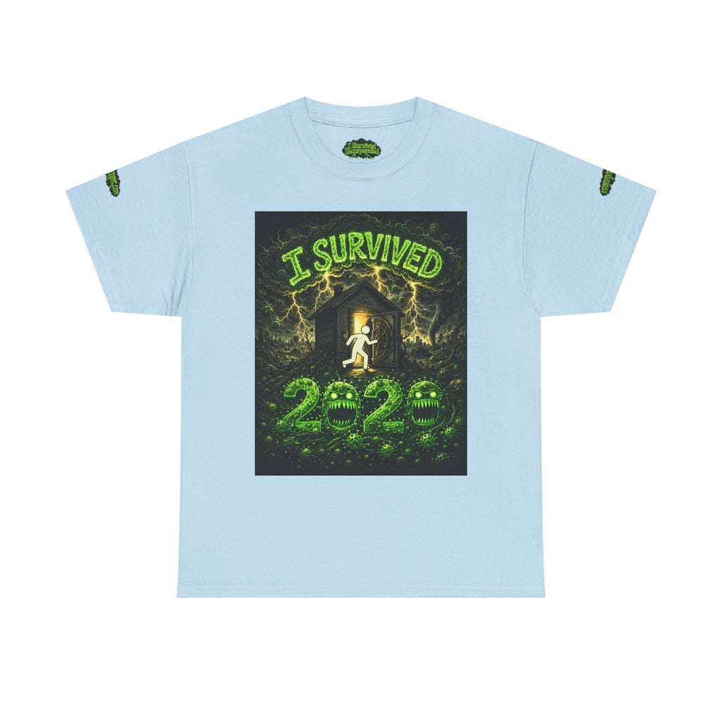 I Survived 2020 — S1:E2 "The Coming of COVID" | Pandemic Edition Unisex Heavy Cotton Tee (SPECIAL EDITION)