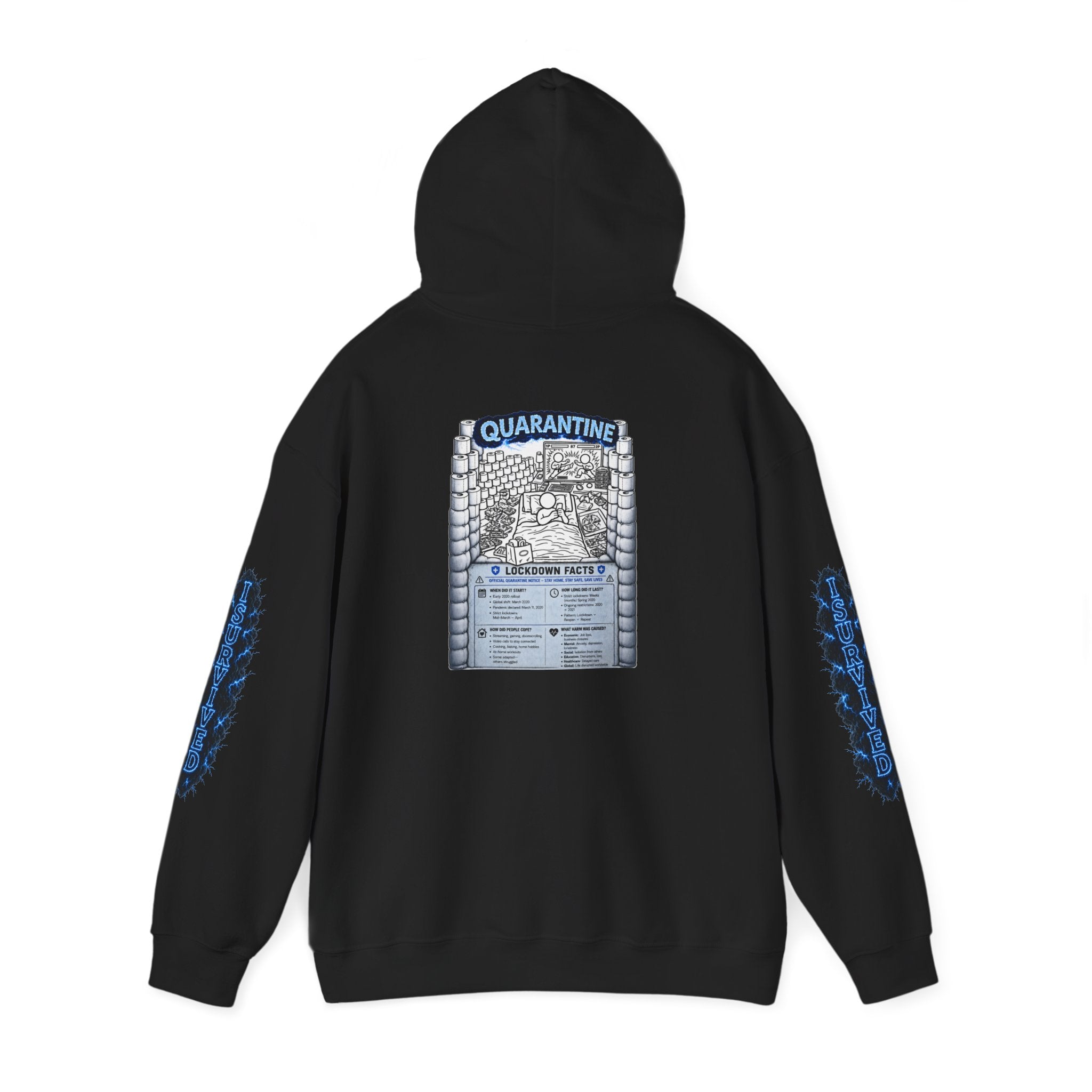 I Survived 2020 — LOCKDOWN S3:E1: Director's Cut "Quarantine" Hoodie