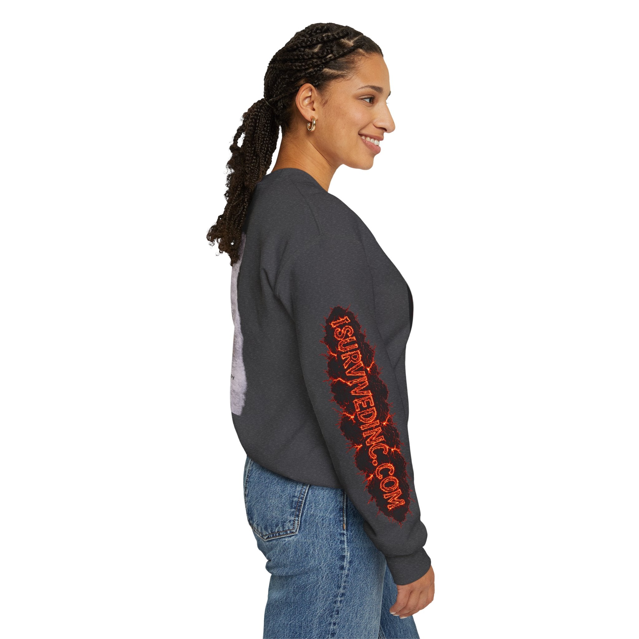 I Survived 2020 — S2:E3 "The California Wildfires" | Wildfire Edition Memorial Unisex Heavy Blend™ Crewneck Sweatshirt