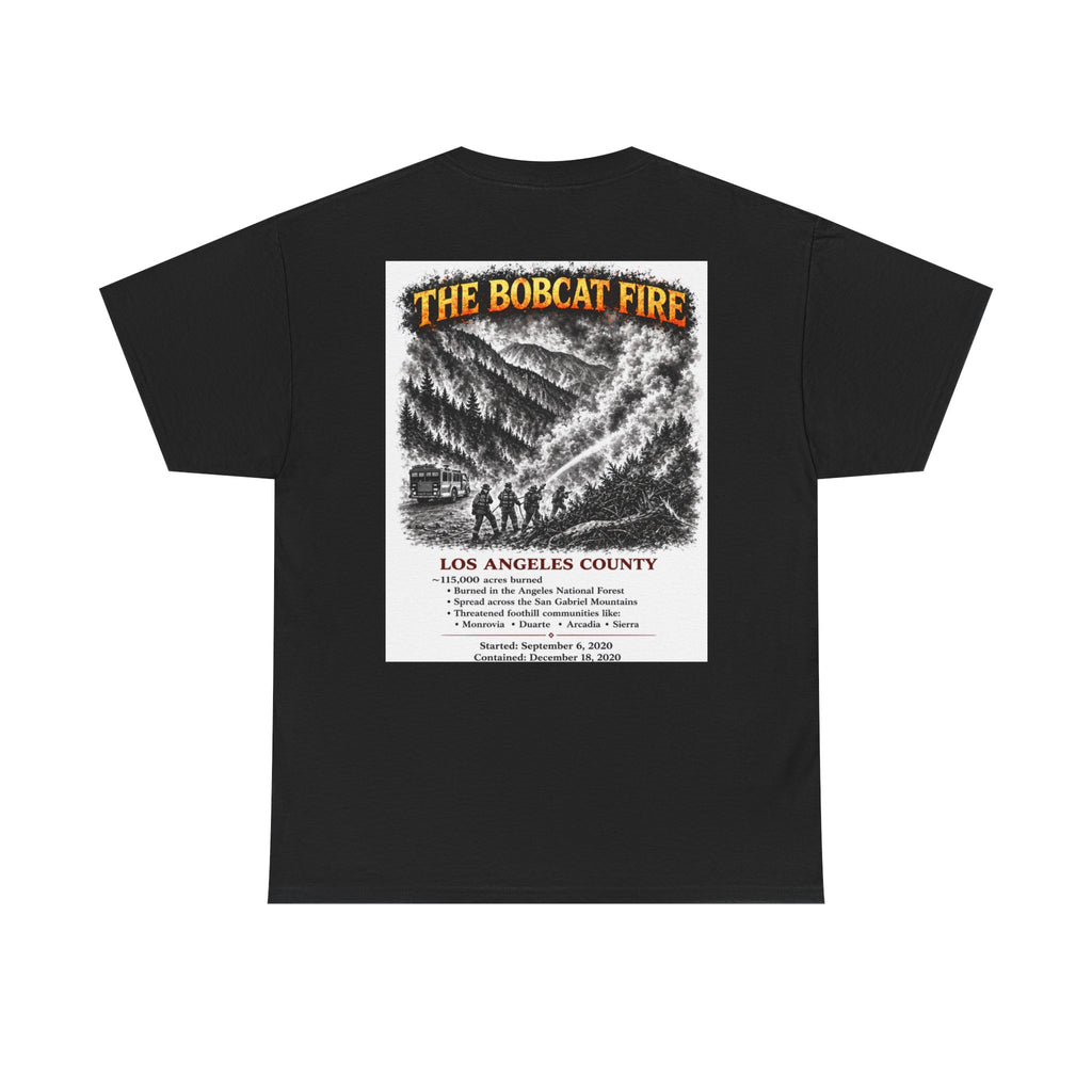 I Survived 2020 — S2:E2 "The Bobcat Fire" | Wildfire Edition Memorial Unisex Heavy Cotton Tee