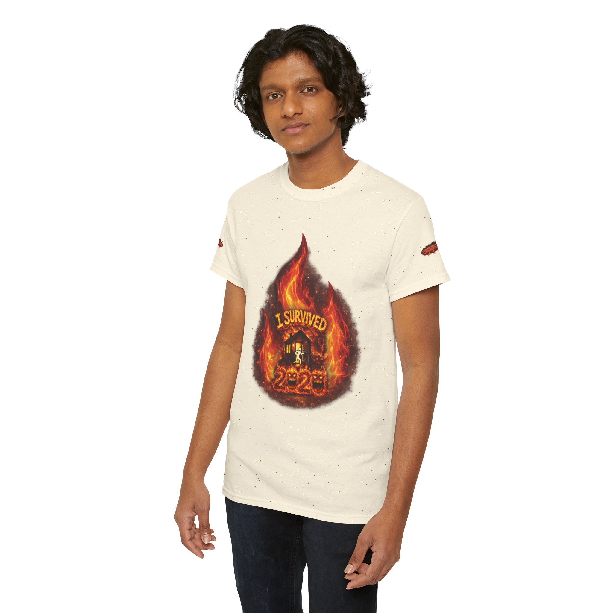 I Survived 2020 — Director's Cut S2:E1 "Berry Creek" | Wildfire Edition Memorial Unisex Heavy Cotton Tee (SPECIAL EDITION)