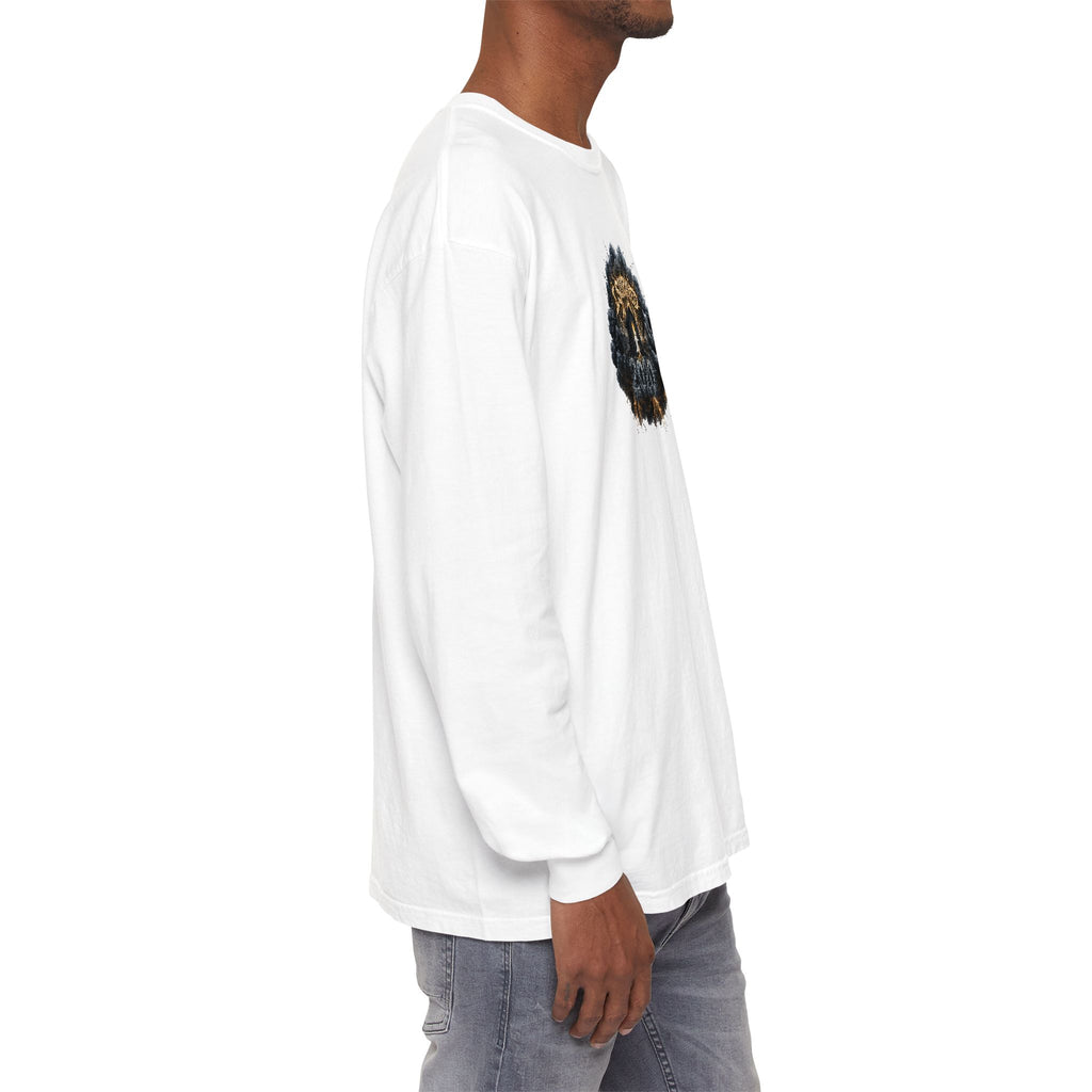 I Survived 2020 — Original PILOT Design: Director's Cut Unisex Garment-Dyed Long Sleeve T-Shirt