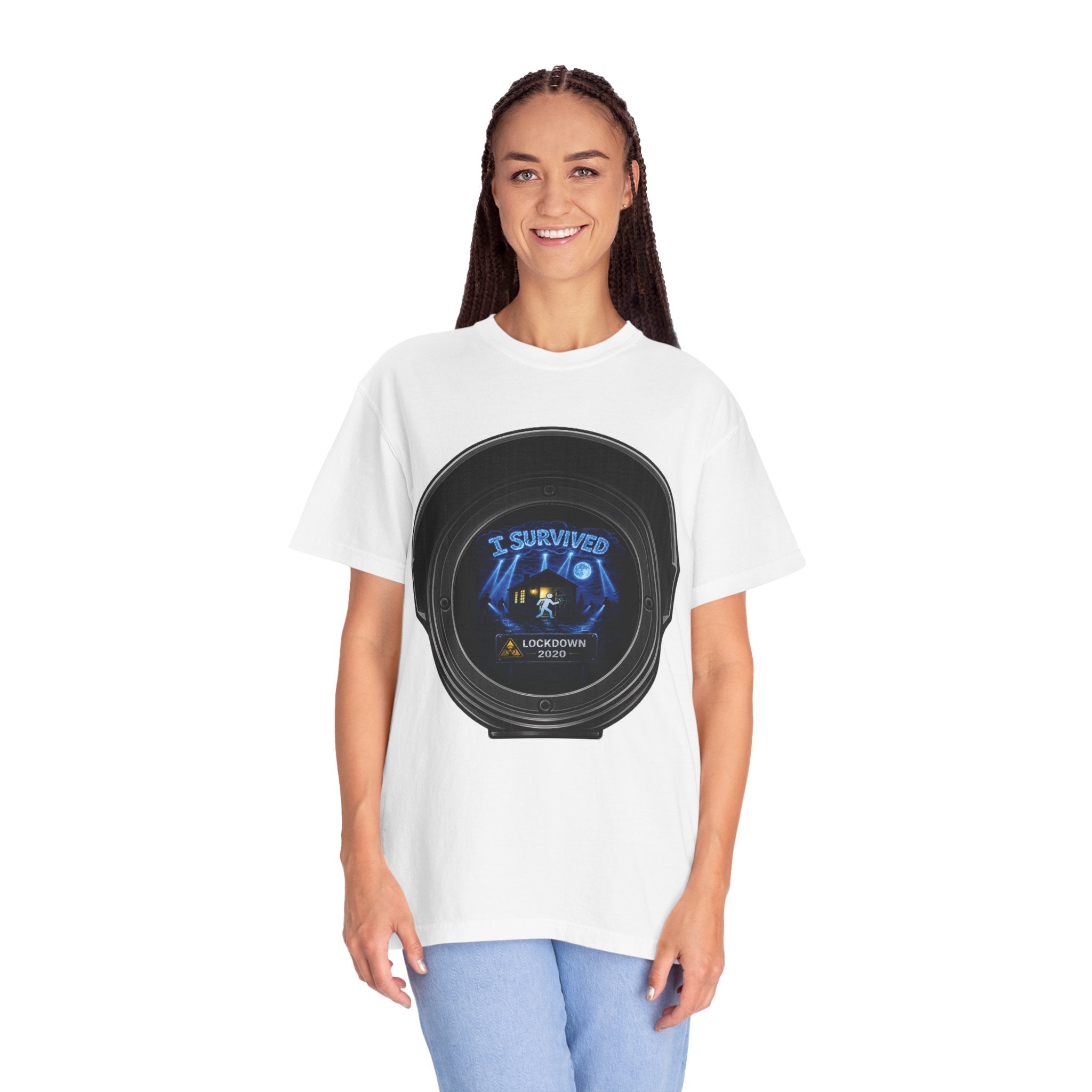 I Survived 2020 — Director's Cut S3:E2 "Dating Under Lockdown" | Lockdown Edition Documentary Unisex Garment-Dyed T-shirt