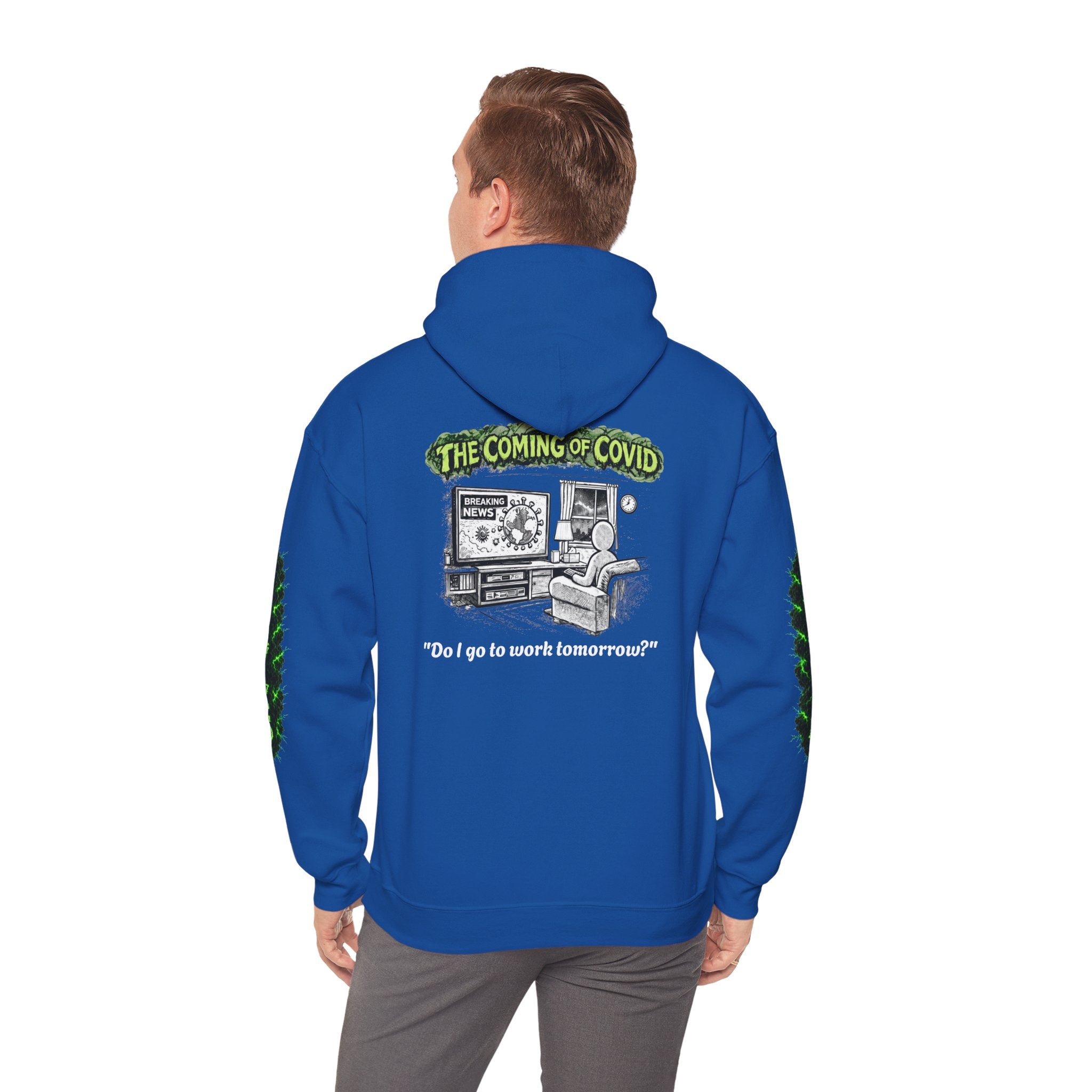 I Survived 2020 — Director's Cut S1:E2 "The Coming of COVID" | Pandemic Edition Hoodie Sweatshirt
