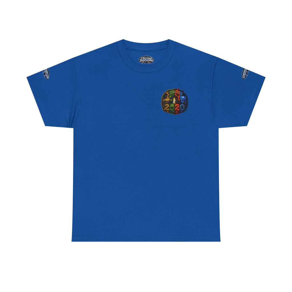 I Survived 2020 — "No Signal" Test Pattern Tee Alien Broadcast Finale Special Edition Summer Premiere Unisex Heavy Cotton Tee
