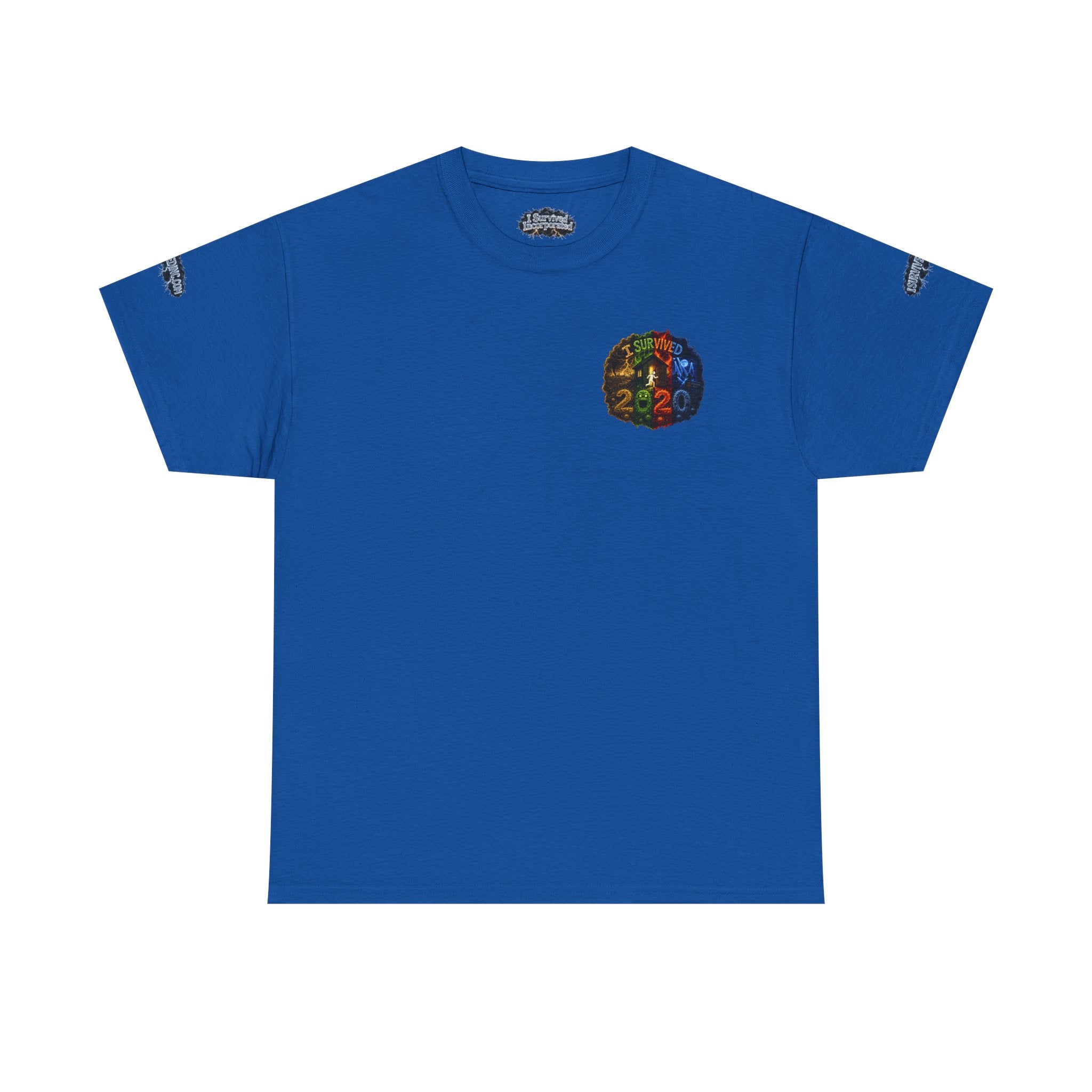 I Survived 2020 — "No Signal" Test Pattern Tee Alien Broadcast Finale Special Edition Summer Premiere Unisex Heavy Cotton Tee