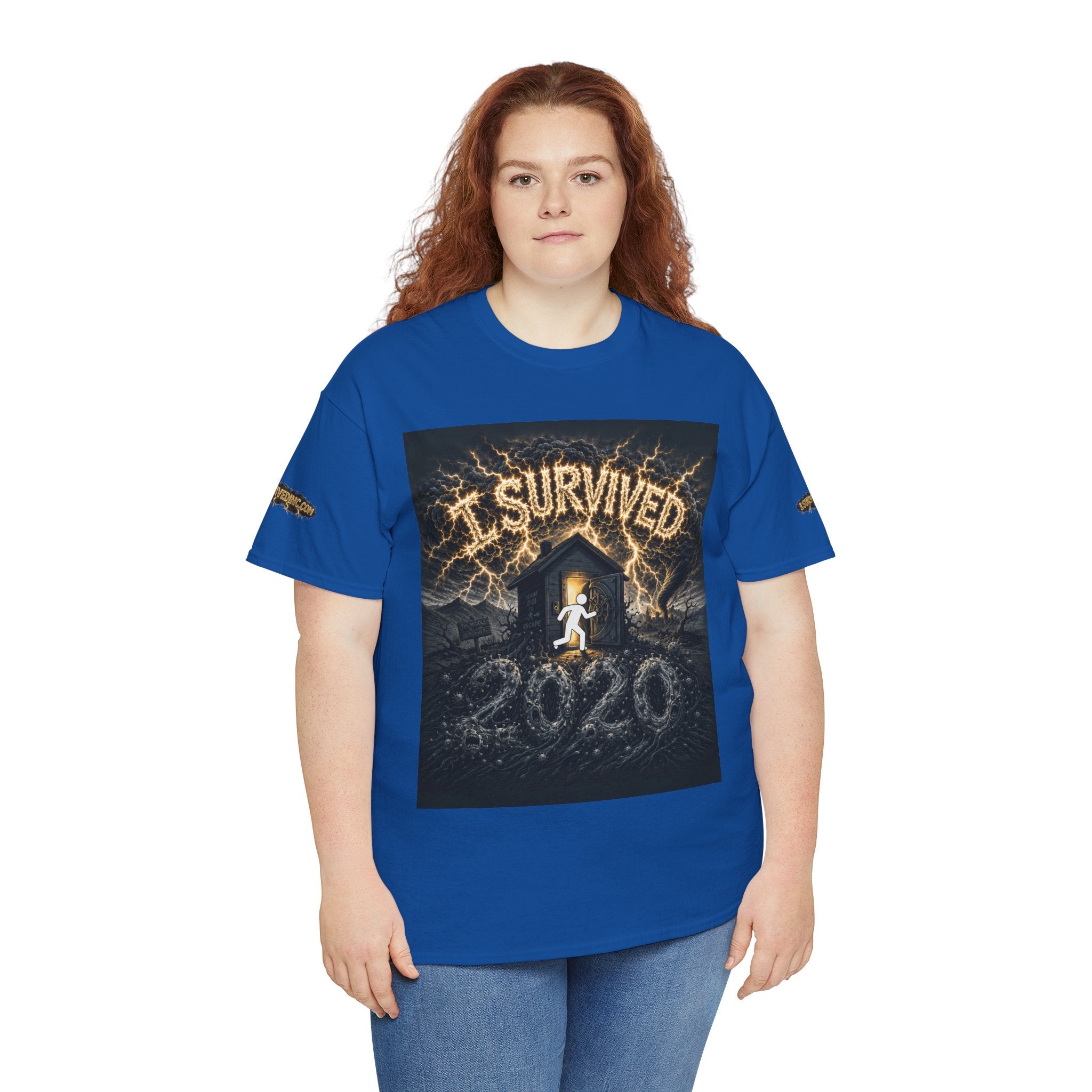 I Survived 2020 — Original PILOT Design: Special Edition Unisex Heavy Cotton Tee