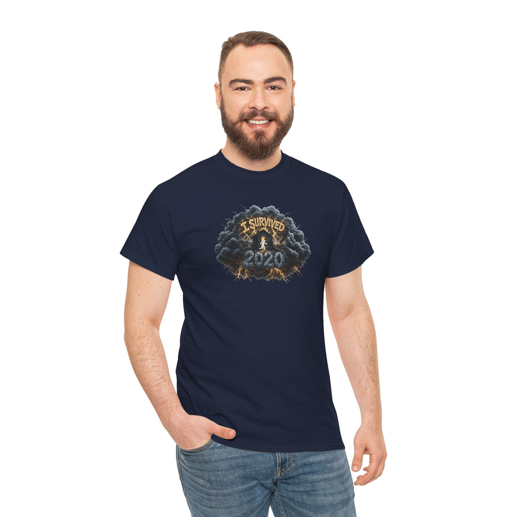 I Survived 2020 — Original PILOT Design: Director's Cut Unisex Heavy Cotton Tee