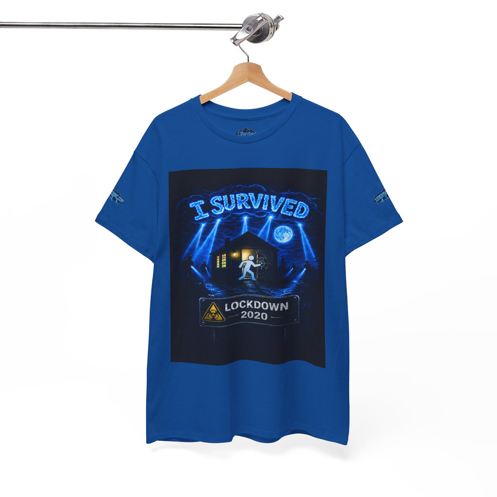 I Survived 2020 — S3:E3 "Remote Schooling" | Lockdown Edition Documentary Unisex Heavy Cotton Tee (SPECIAL EDITION)