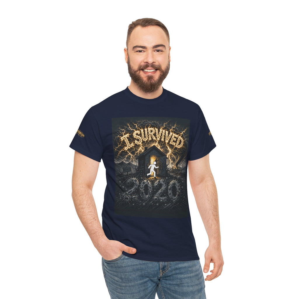 I Survived 2020 — Original PILOT Design: Special Edition Unisex Heavy Cotton Tee
