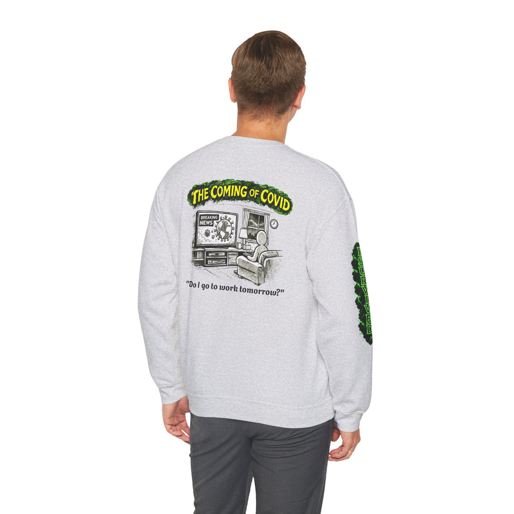 I Survived 2020 — PANDEMIC S1:E2: Director's Cut "The Coming of COVID" Unisex Heavy Blend™ Crewneck Sweatshirt