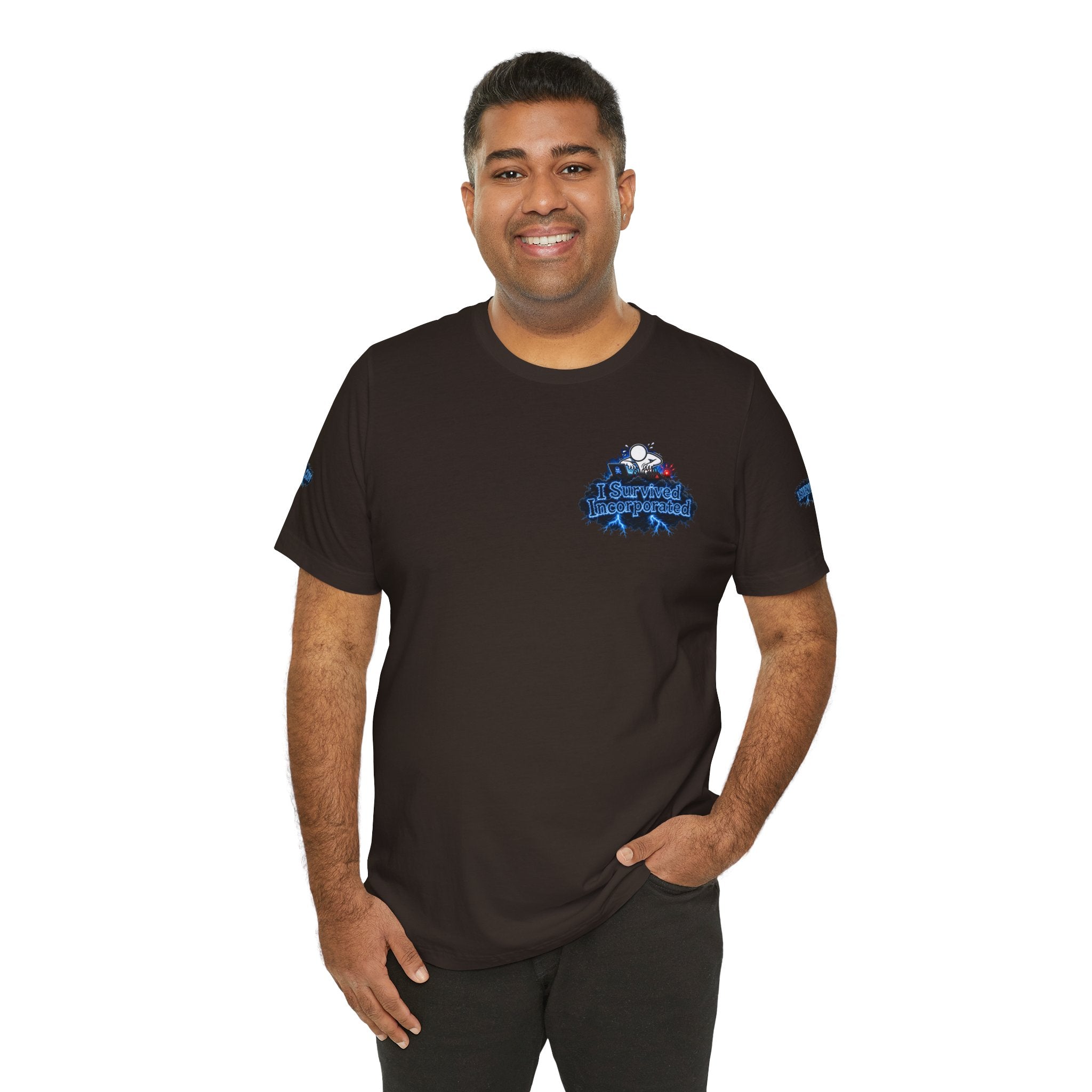 I Survived 2020 — "Please Stand By" Test Pattern Tee Lockdown Special Edition Summer Exclusive Unisex Jersey Short Sleeve Tee