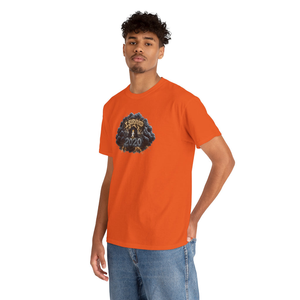 I Survived 2020 — Original PILOT Design: Director's Cut Unisex Heavy Cotton Tee