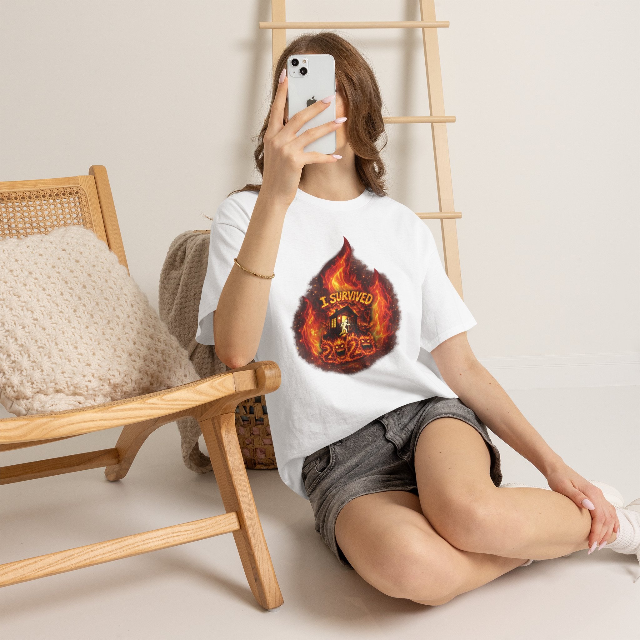 I Survived 2020 — Director's Cut S2:E1 "Berry Creek" | Wildfire Edition Memorial Unisex Heavy Cotton Tee