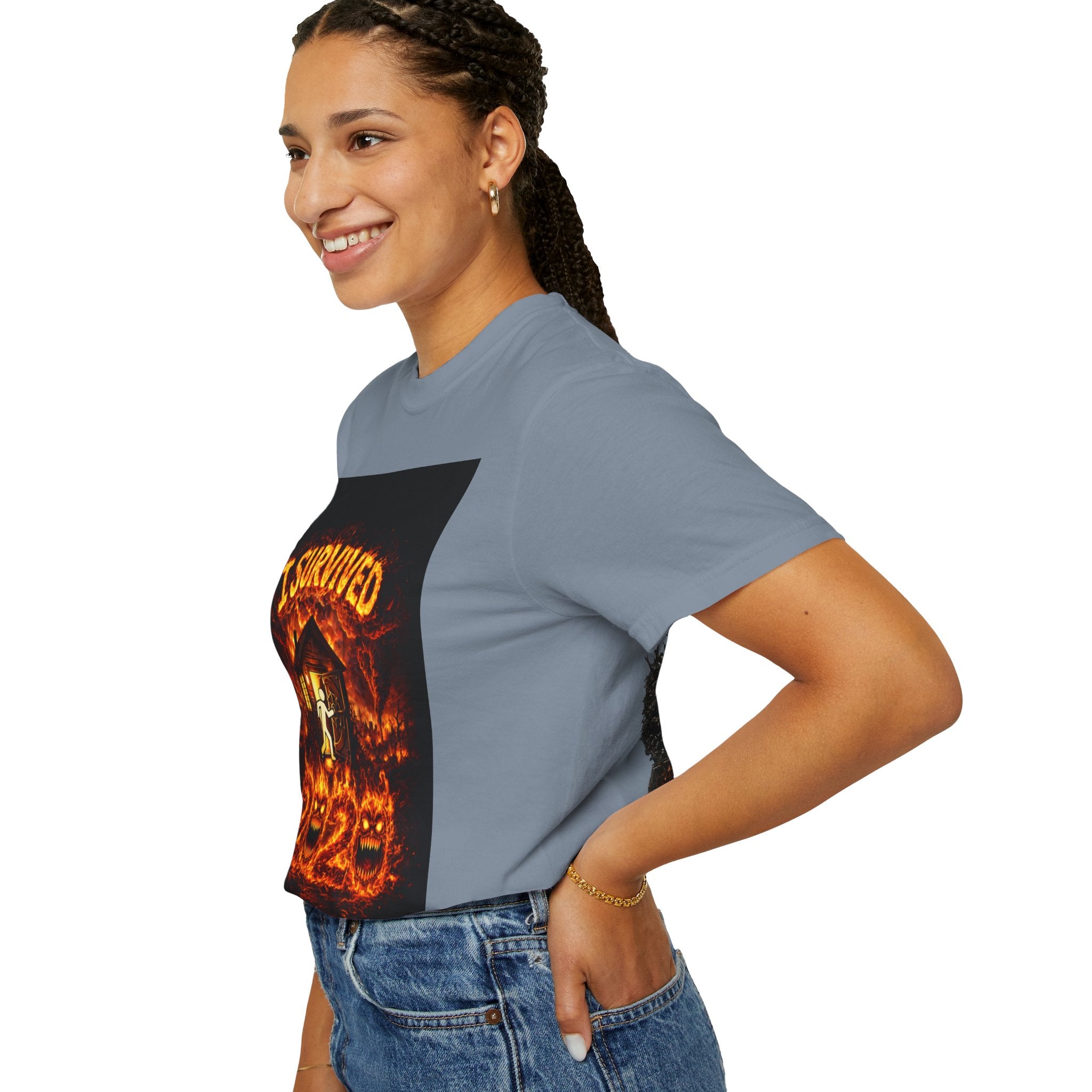 I Survived 2020 — WILDFIRES S2:E1: "Berry Creek" Memorial Unisex Garment-Dyed T-shirt