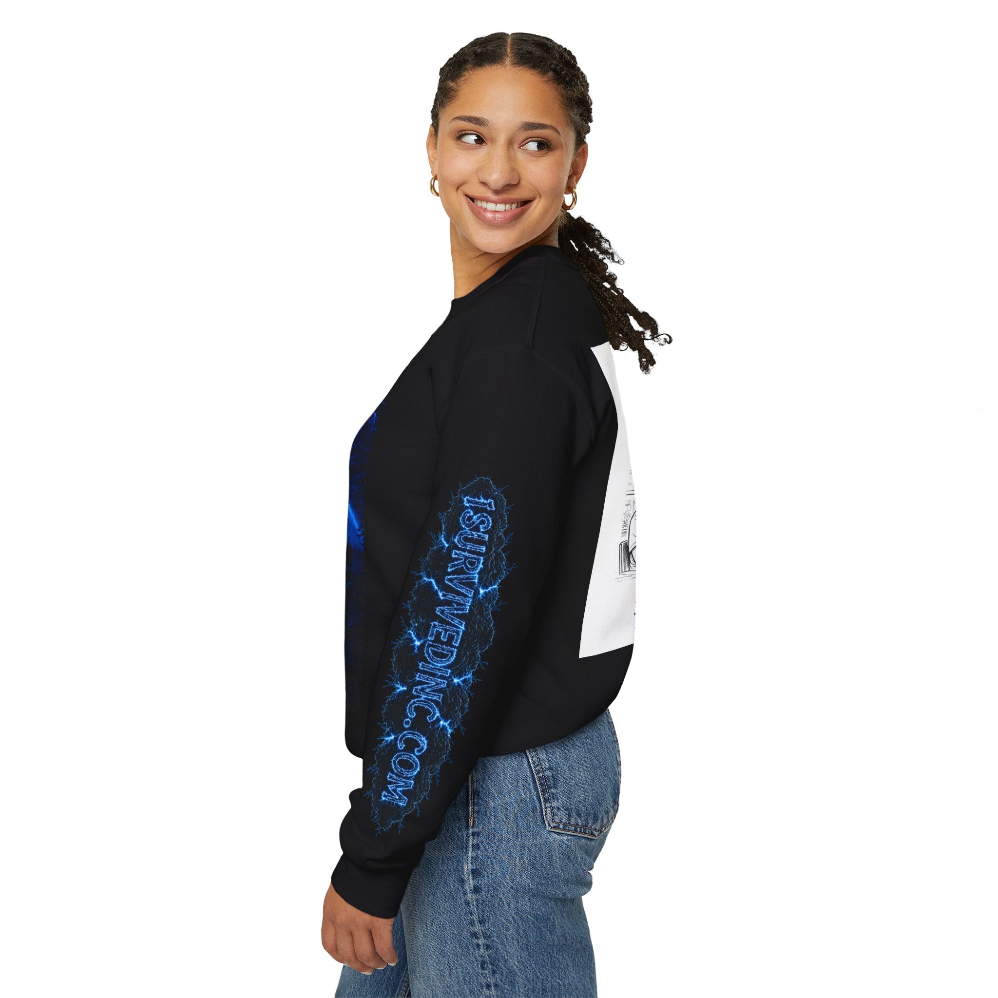 I Survived 2020 — S3:E2 "Dating Under Lockdown" | Lockdown Edition Documentary Unisex Heavy Blend™ Crewneck Sweatshirt