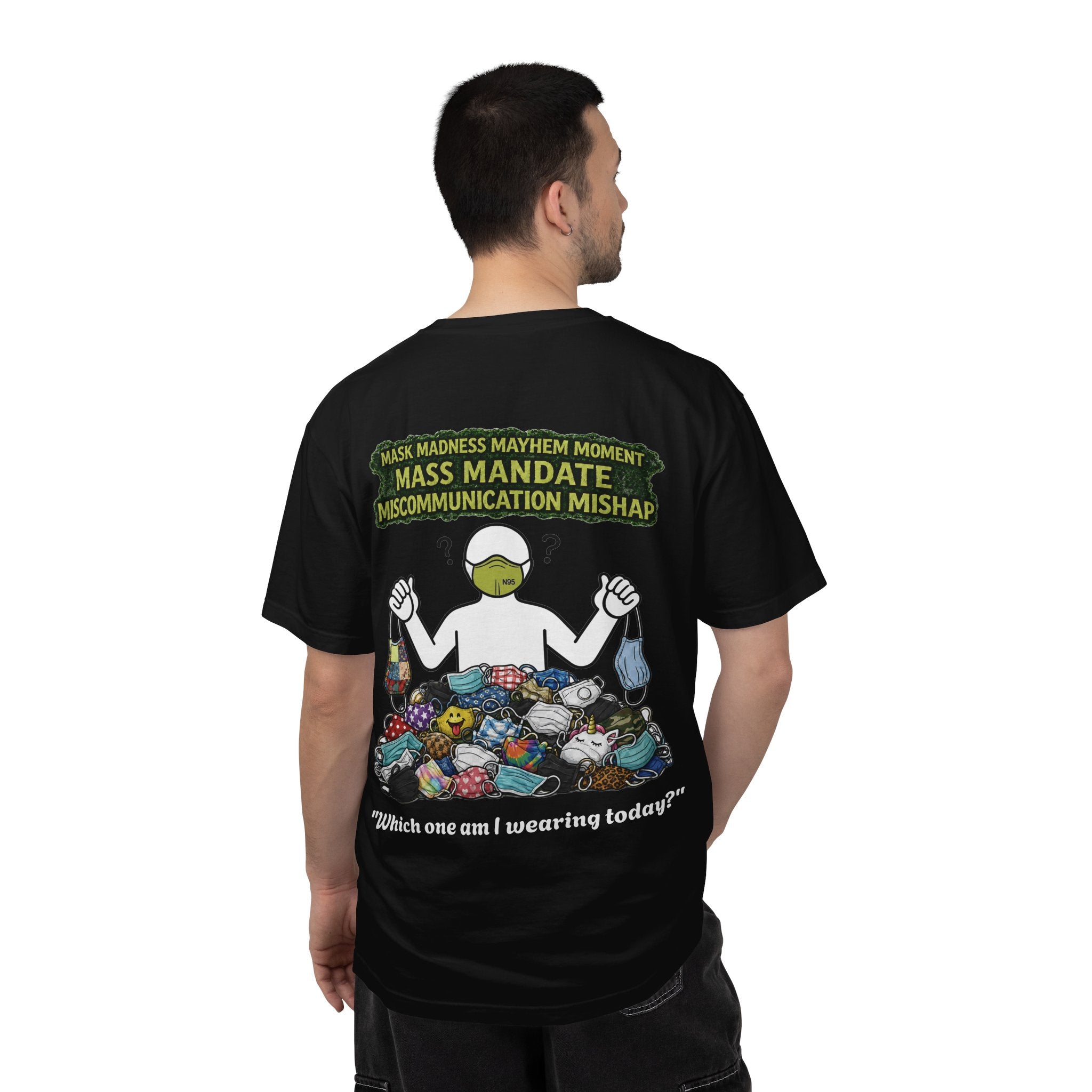 I Survived 2020 — Director's Cut S1:E4 "Mask Madness Mayhem Moment" | Pandemic Edition Unisex Garment-Dyed T-shirt