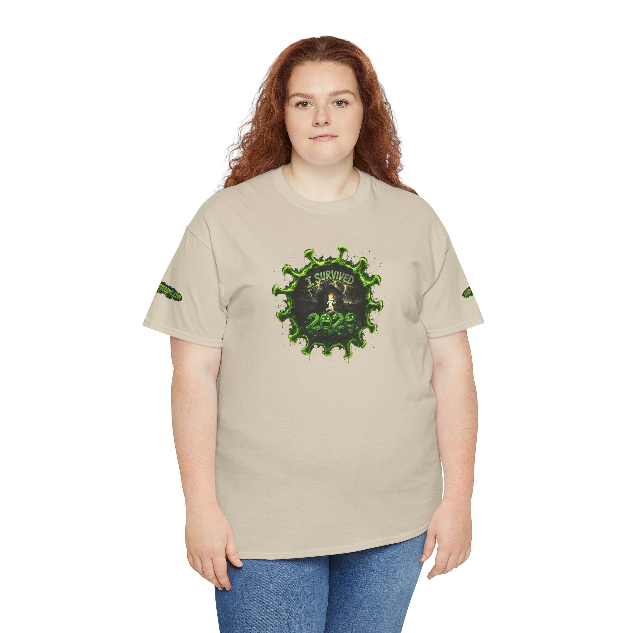 I Survived 2020 — PANDEMIC S1:E3: Director's Cut Special Edition "The Jab!" Unisex Heavy Cotton Tee