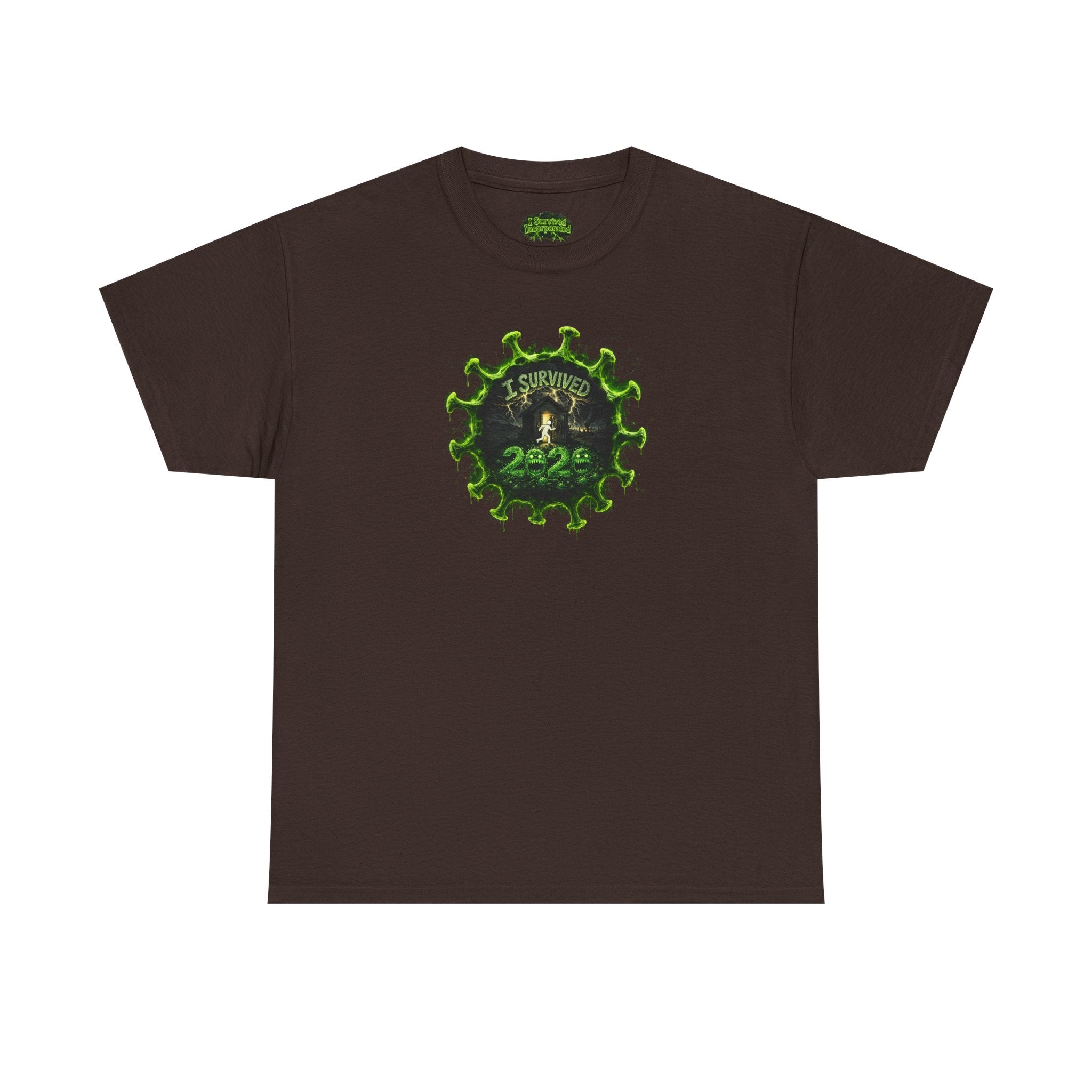 I Survived 2020 — PANDEMIC S1:E1: Director's Cut "COVID-19: The Coronavirus" Unisex Heavy Cotton Tee