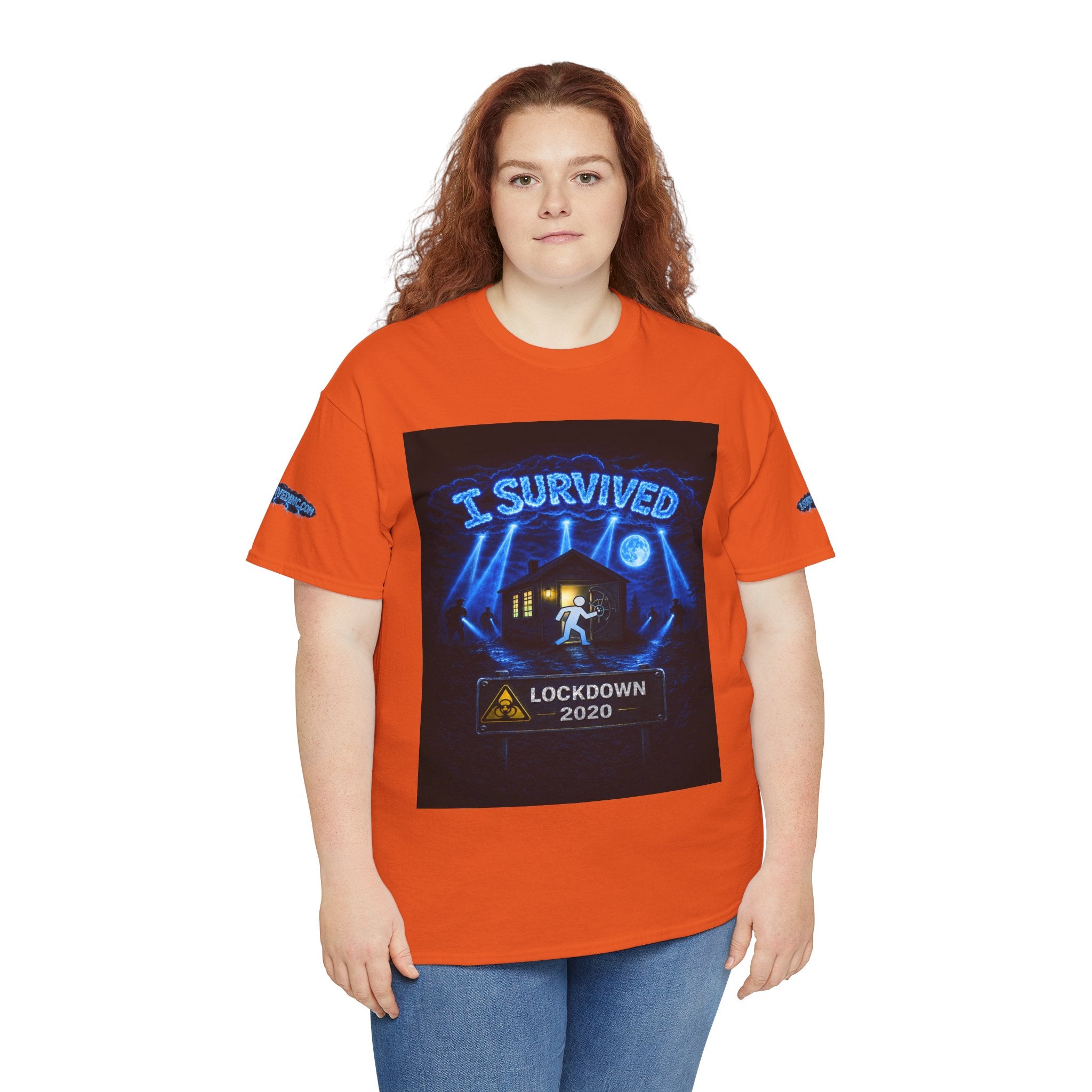 I Survived 2020 — S3:E2 "Dating Under Lockdown" | Lockdown Edition Documentary Unisex Heavy Cotton Tee (SPECIAL EDITION)