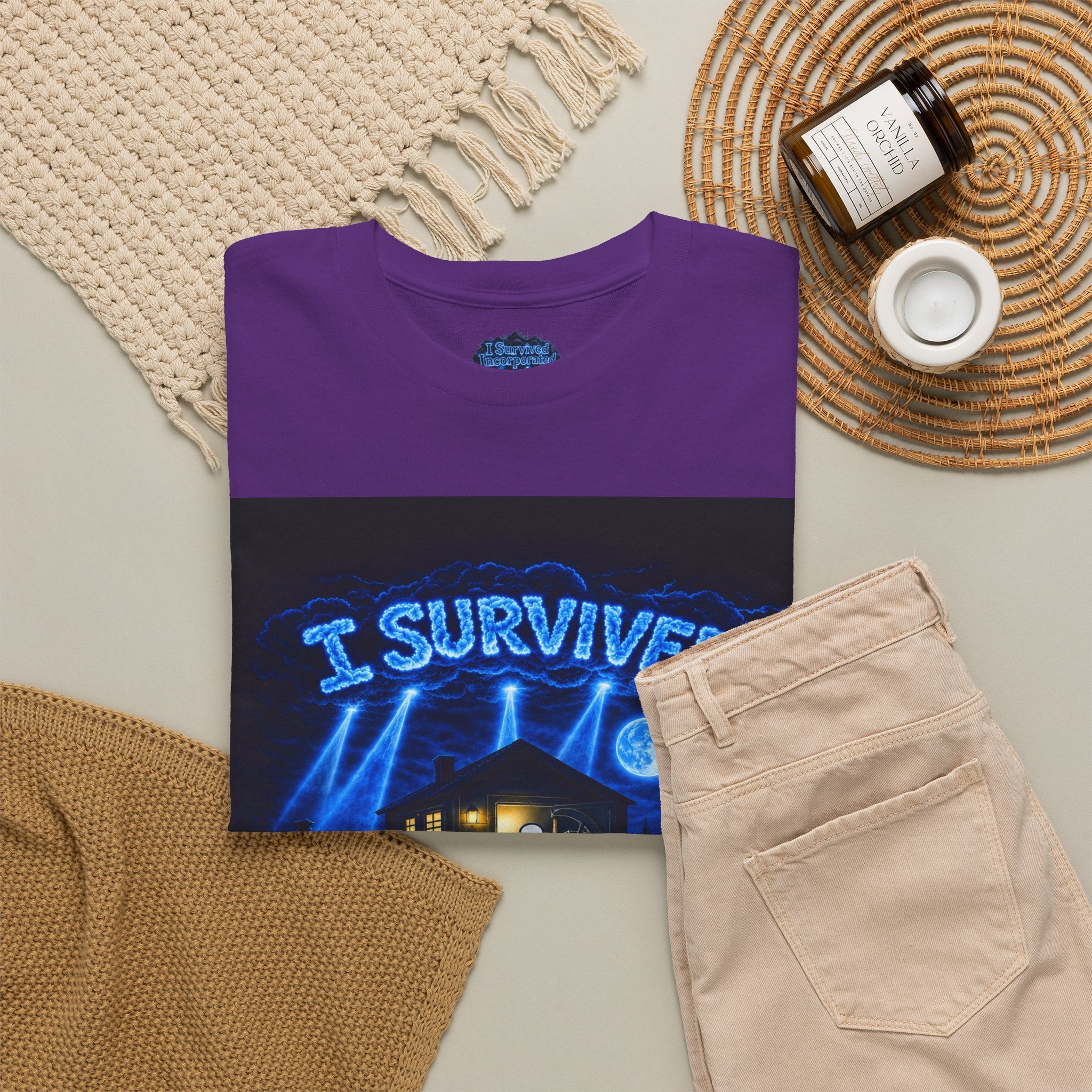 Copy of  I Survived 2020 — S3:E1 "Quarantine" | Lockdown Edition Documentary Unisex Heavy Cotton Tee