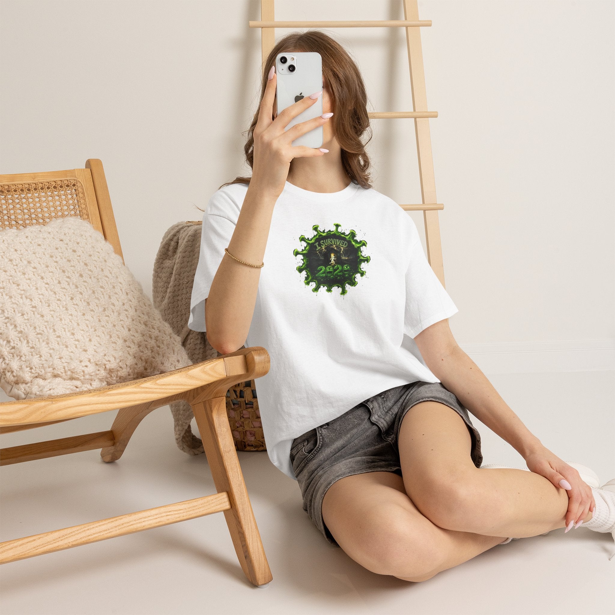 I Survived 2020 — PANDEMIC S1:E3: Director's Cut "The Jab!" Unisex Heavy Cotton Tee