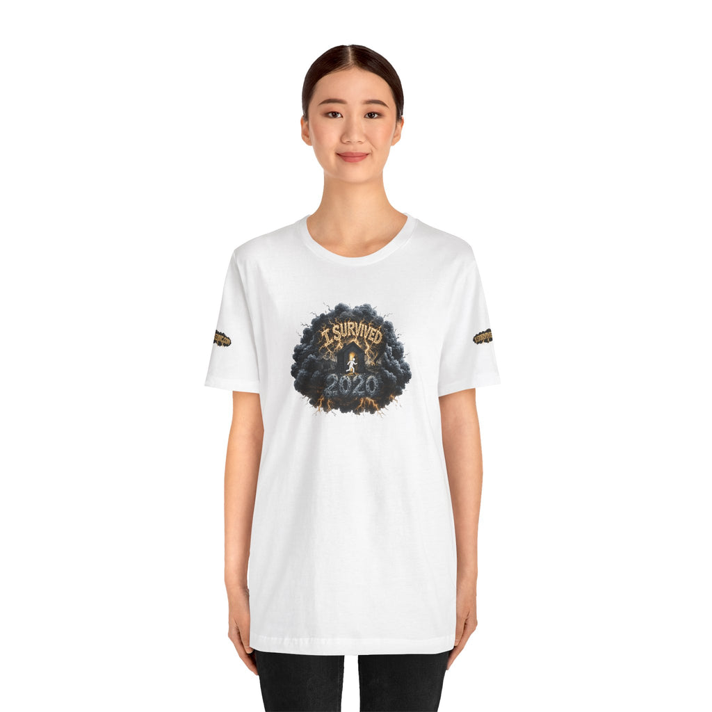 I Survived 2020 — Original PILOT Design: Director's Cut Unisex Jersey Short Sleeve Tee