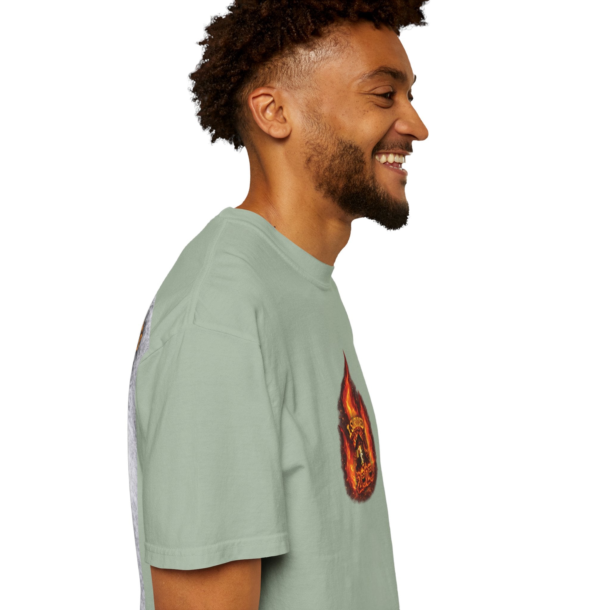I Survived 2020 — WILDFIRES S2:E4: Director's Cut "Western U.S. Wildfire Season" Memorial Unisex Garment-Dyed T-shirt