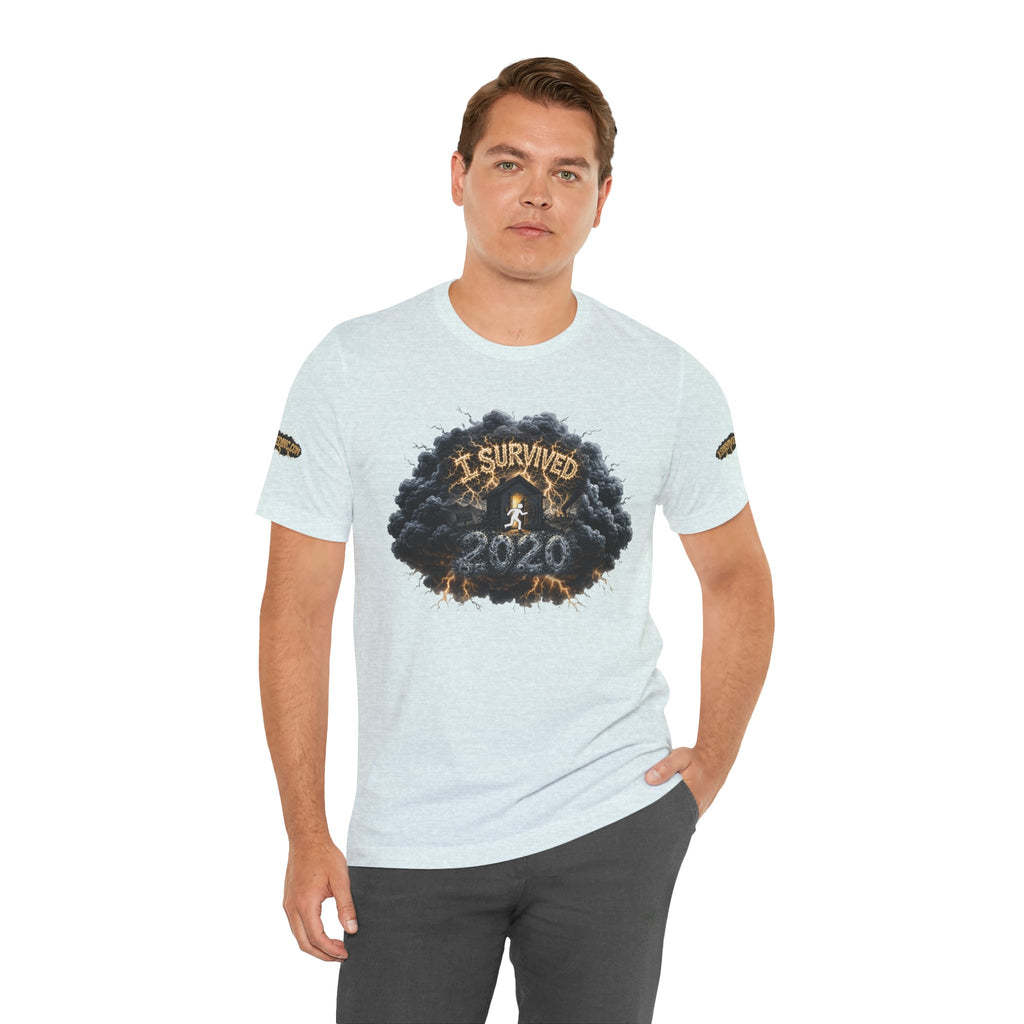 I Survived 2020 — Director's Cut Original Design Teaser Tee | Season 1 Premiere Drop Unisex Jersey Short Sleeve Tee