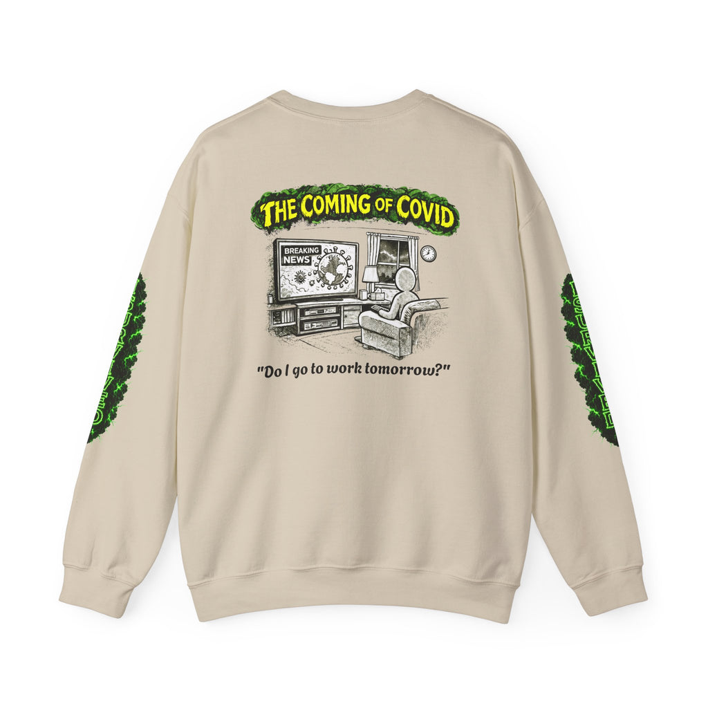 I Survived 2020 — PANDEMIC S1:E2: Director's Cut "The Coming of COVID" Unisex Heavy Blend™ Crewneck Sweatshirt