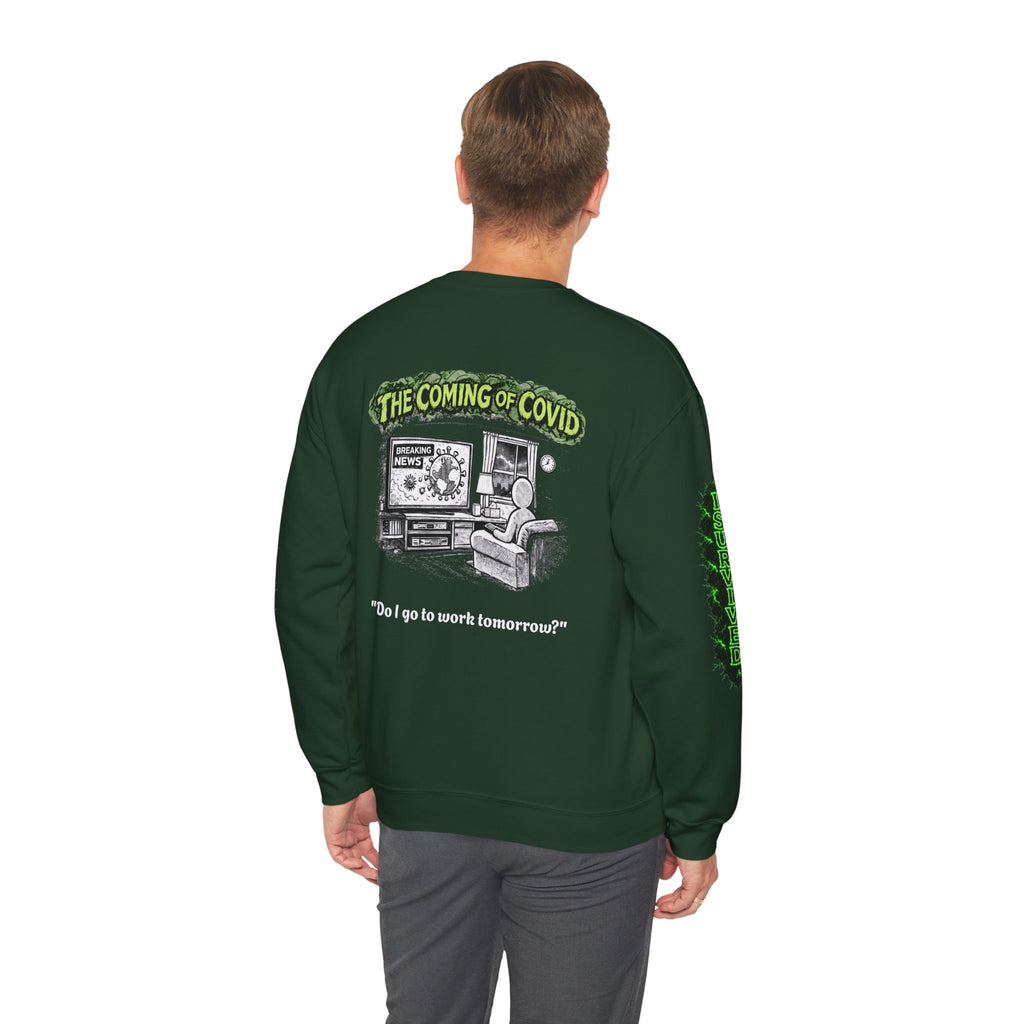 I Survived 2020 — Director's Cut S1:E2 "The Coming of COVID" | Pandemic Edition Unisex Heavy Blend™ Crewneck Sweatshirt