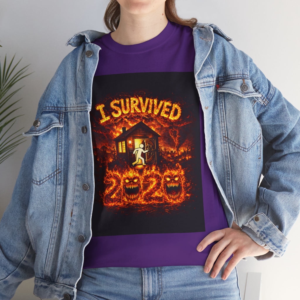 I Survived 2020 — S2:E2 "The Bobcat Fire" | Wildfire Edition Memorial Unisex Heavy Cotton Tee