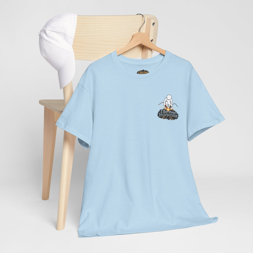 I Survived 2020 — "Please Stand By" Test Pattern Tee Summer Premier Unisex Heavy Cotton Tee