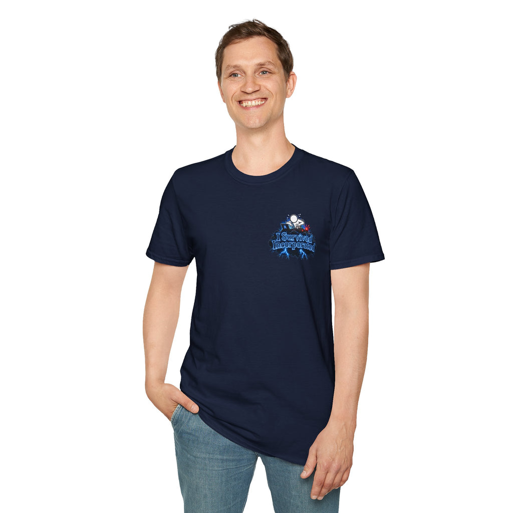 I Survived 2020 — "Please Stand By" Test Pattern Tee Lockdown Edition Summer Exclusive Unisex Softstyle T-Shirt
