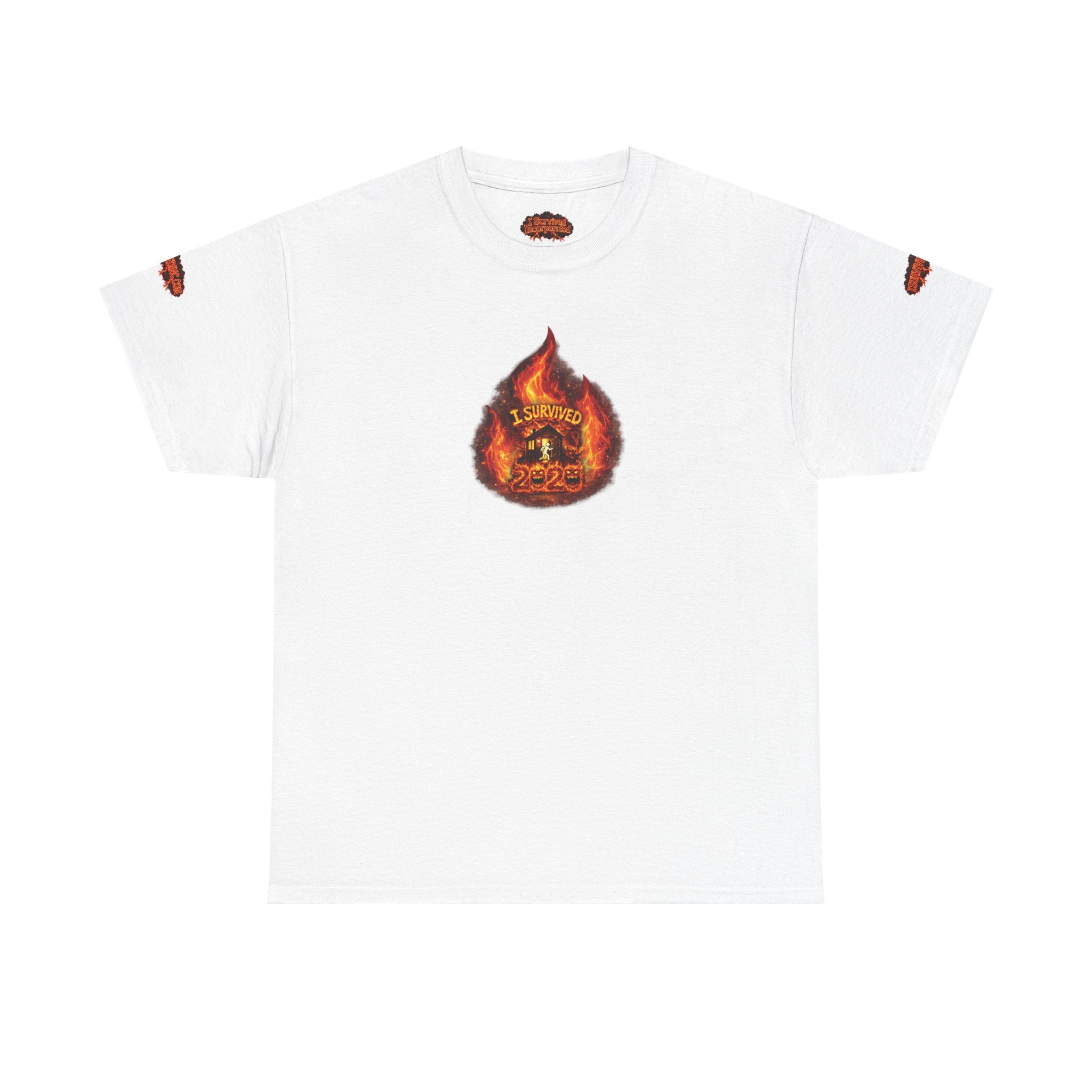 I Survived 2020 — WILDFIRES S2:E1: Director's Cut Special Edition "Berry Creek" Memorial Unisex Heavy Cotton Tee