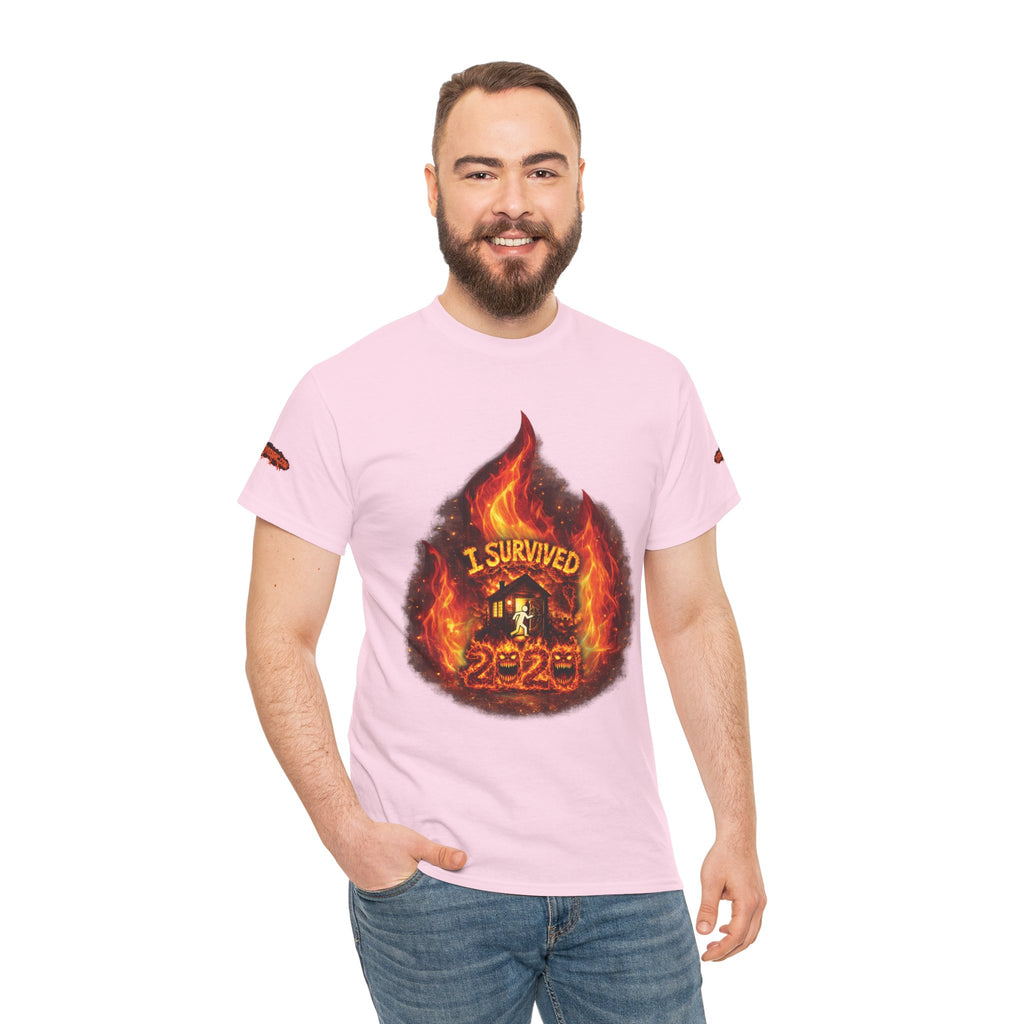 I Survived 2020 — Director's Cut S2:E3 "The California Wildfires" | Wildfire Edition Memorial Unisex Heavy Cotton Tee (SPECIAL EDITION)