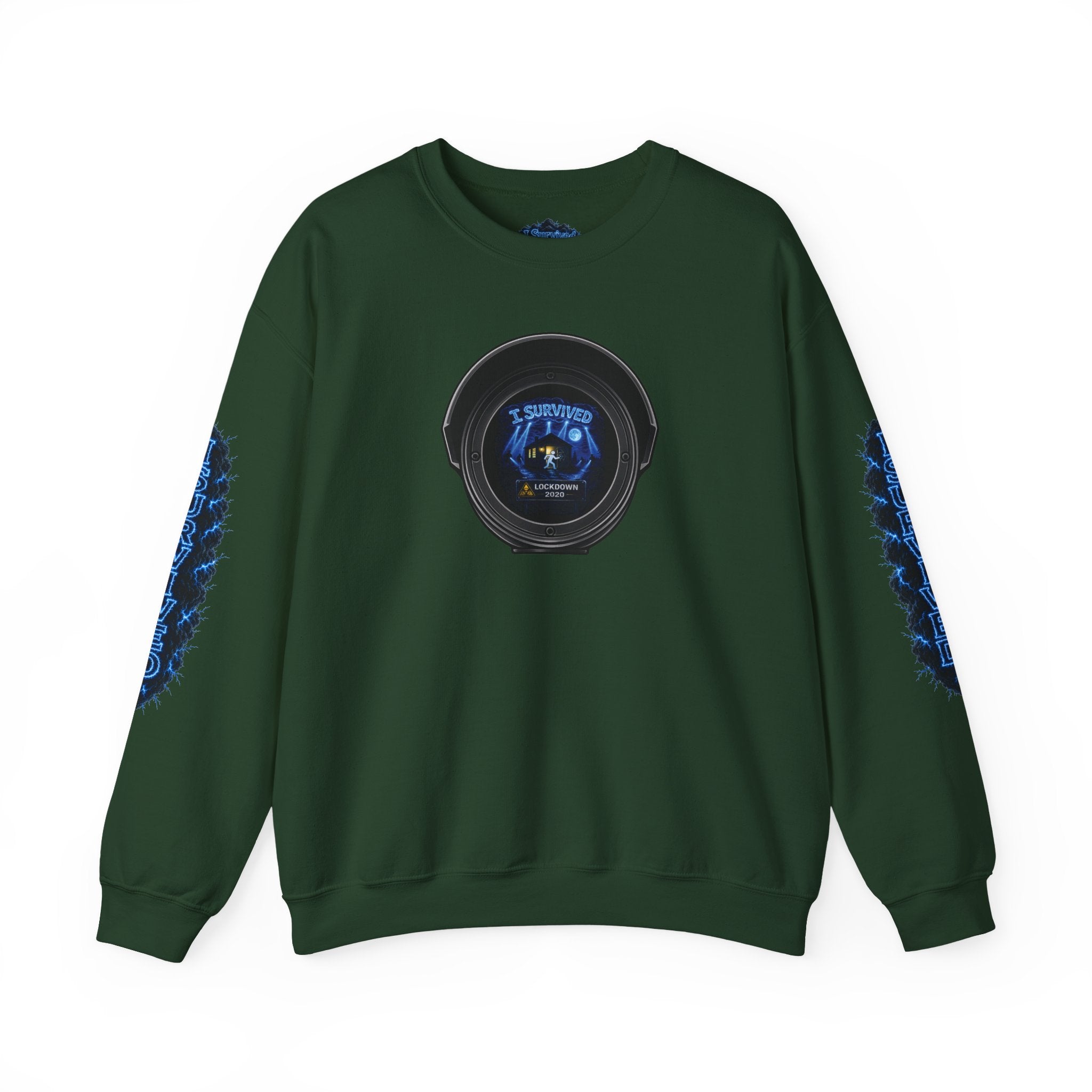 I Survived 2020 — LOCKDOWN S3:E2: Director's Cut Special Edition "Dating Under Lockdown" Unisex Heavy Blend™ Crewneck Sweatshirt