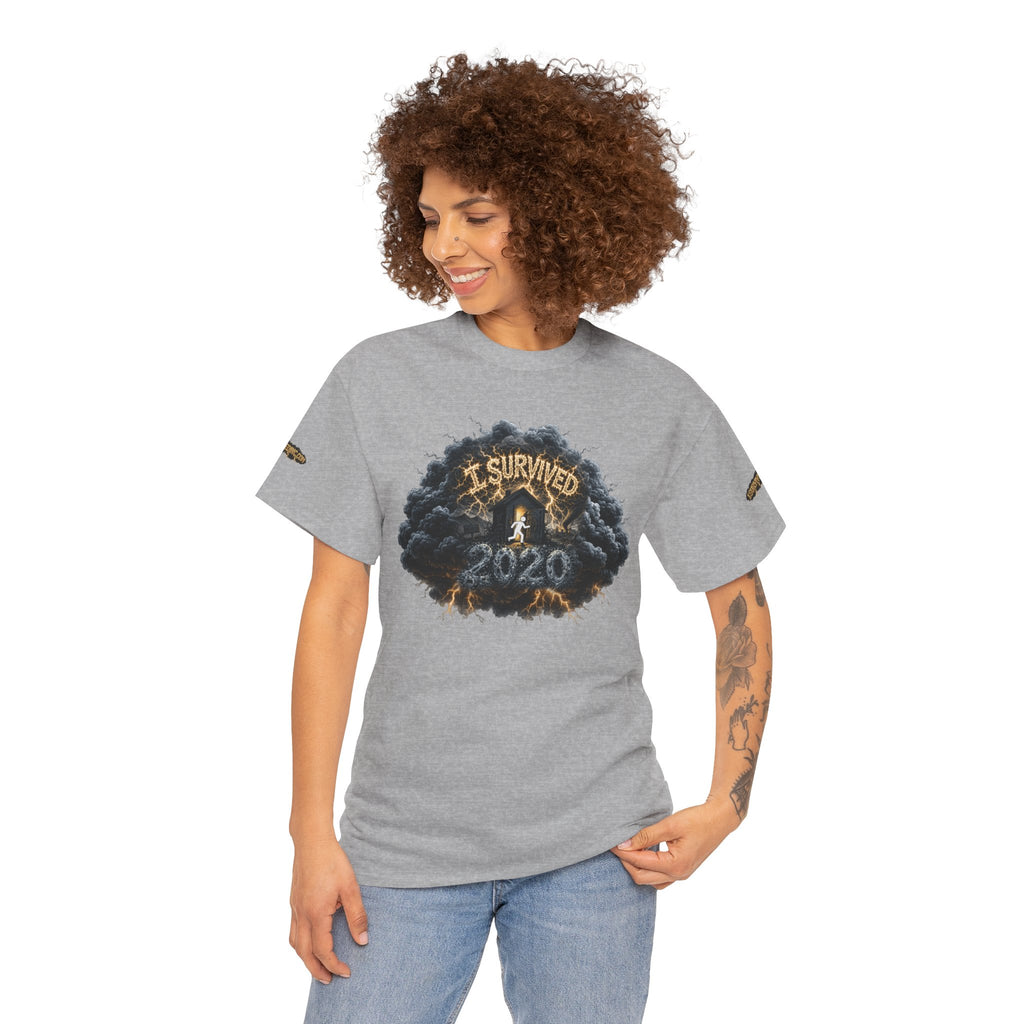 I Survived 2020 — Director's Cut Original Design Teaser Tee | Season 1 Premiere Drop Unisex Heavy Cotton Tee (SPECIAL EDITION)