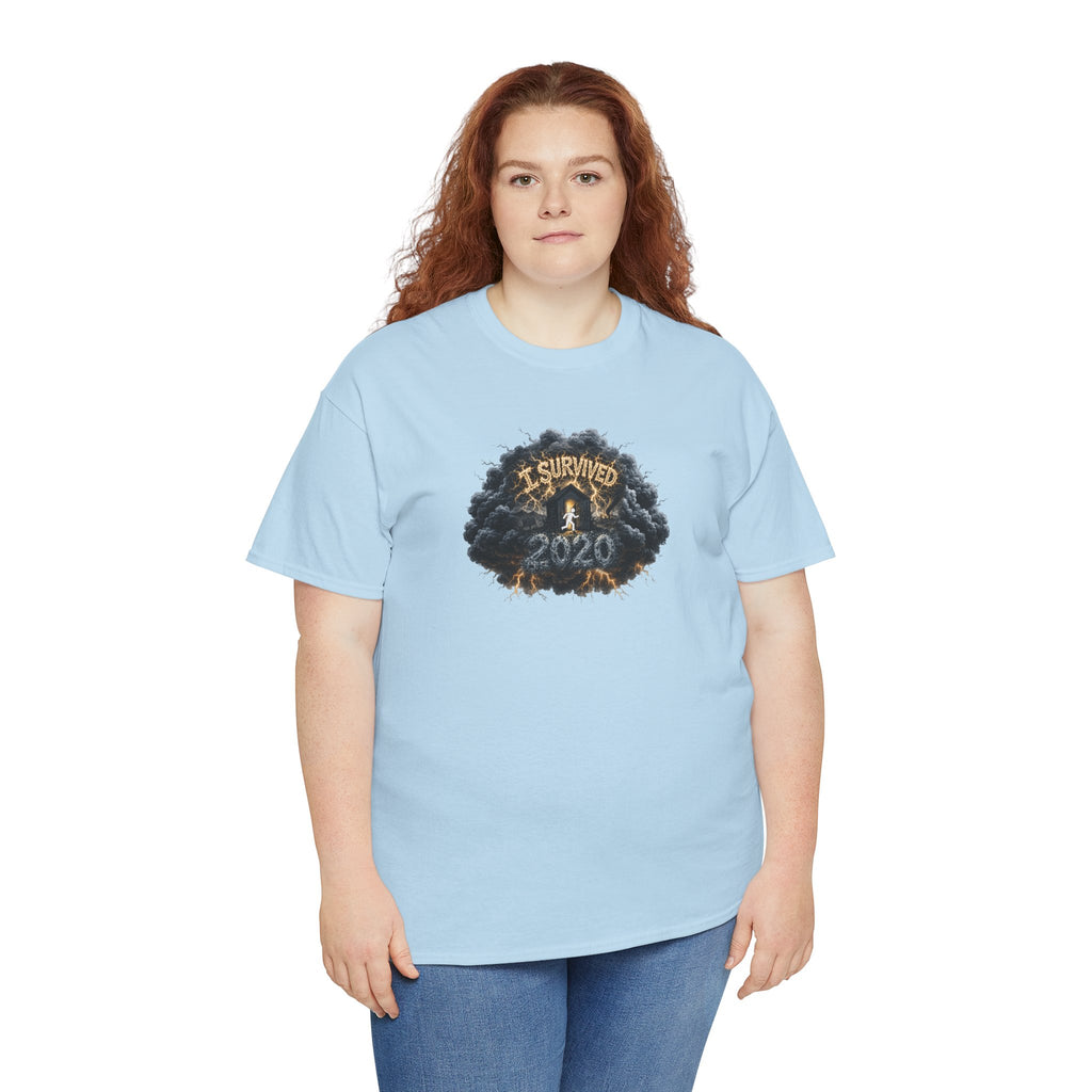 I Survived 2020 — Original PILOT Design: Director's Cut Unisex Heavy Cotton Tee