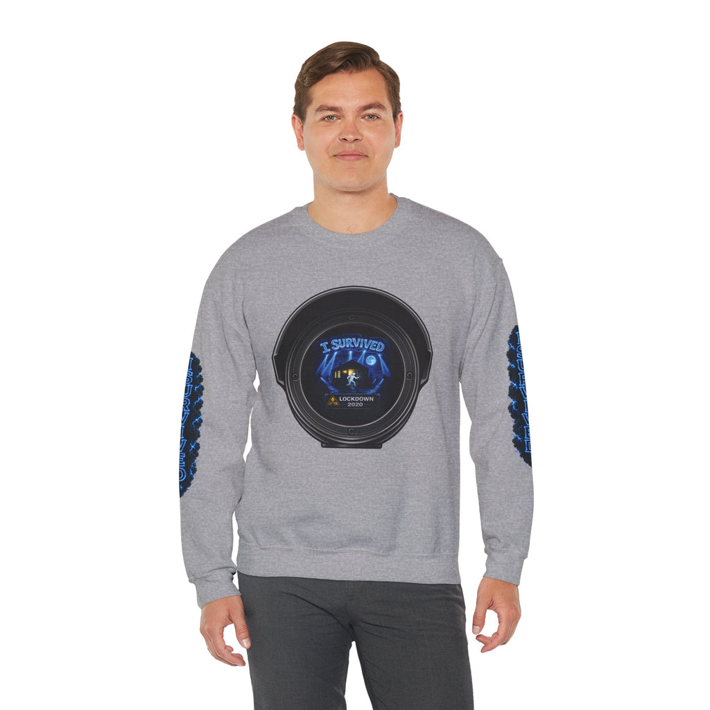 I Survived 2020 — Director's Cut S3:E2 "Dating Under Lockdown" | Lockdown Edition Documentary Unisex Heavy Blend™ Crewneck Sweatshirt
