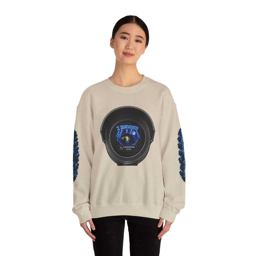 I Survived 2020 — Director's Cut S3:E2 "Dating Under Lockdown" | Lockdown Edition Documentary Unisex Heavy Blend™ Crewneck Sweatshirt