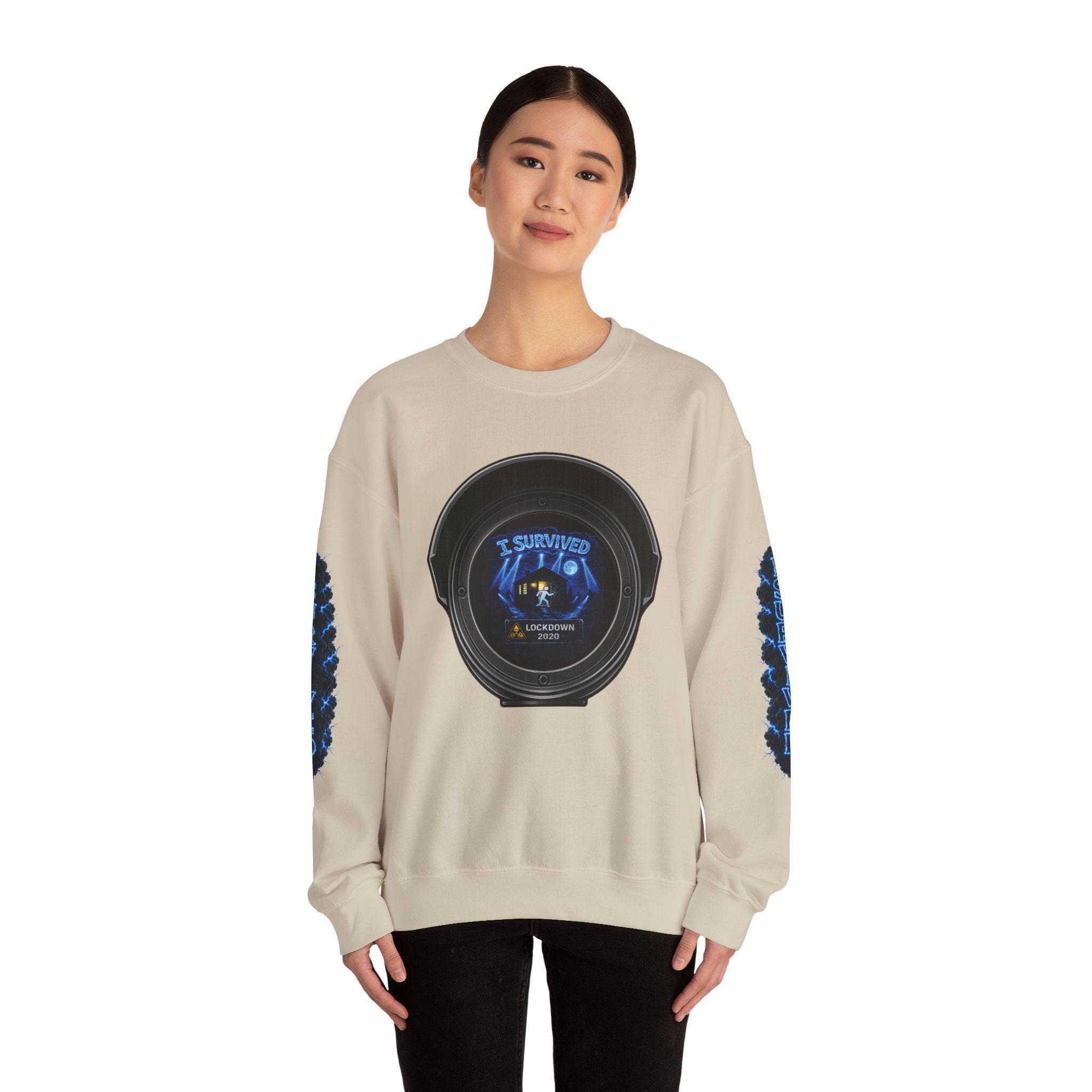 I Survived 2020 — Director's Cut S3:E2 "Dating Under Lockdown" | Lockdown Edition Documentary Unisex Heavy Blend™ Crewneck Sweatshirt