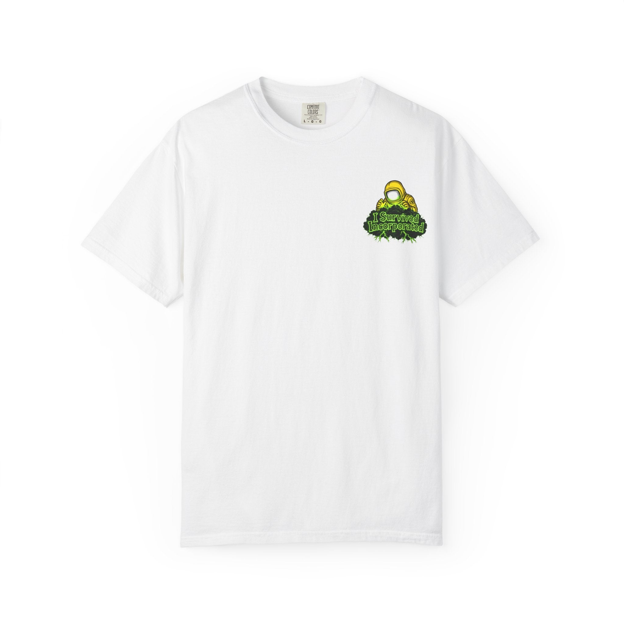 I Survived 2020 — "Please Stand By" Test Pattern Toxic Signal Tee Summer Premiere Unisex Garment-Dyed T-shirt