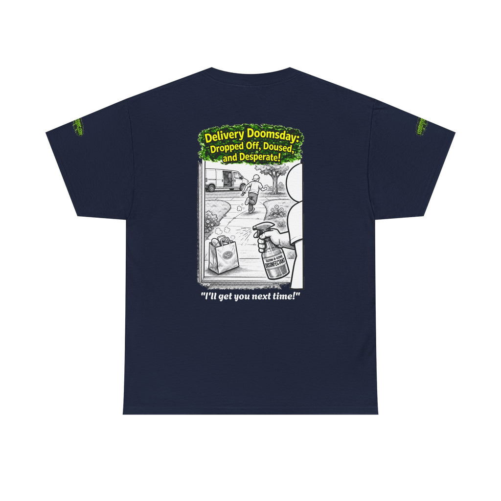 I Survived 2020 — PANDEMIC S1:E5: Director's Cut Special Edition "Delivery Doomsday" Unisex Heavy Cotton Tee
