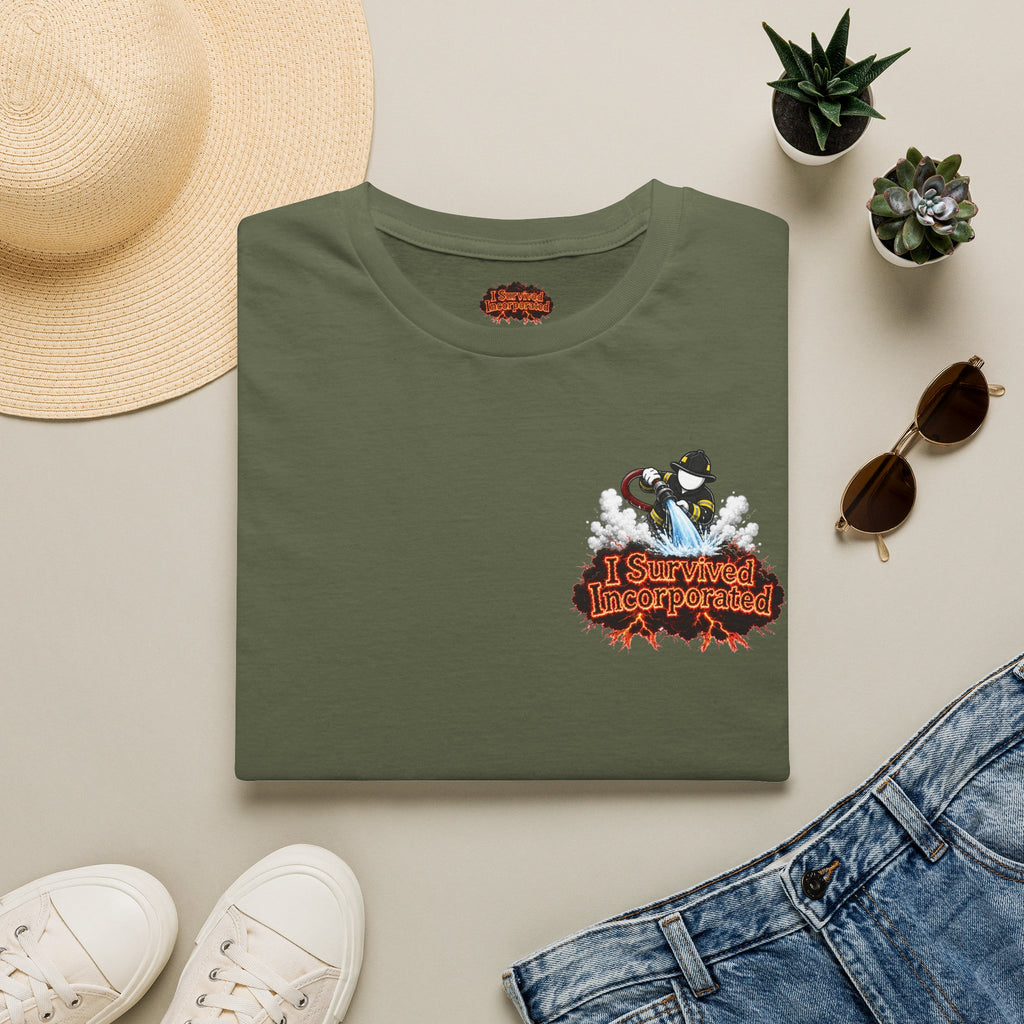 I Survived 2020 — "Please Stand By" Test Pattern Tee Wildfire Signal Edition Summer Premiere Unisex Softstyle T-Shirt