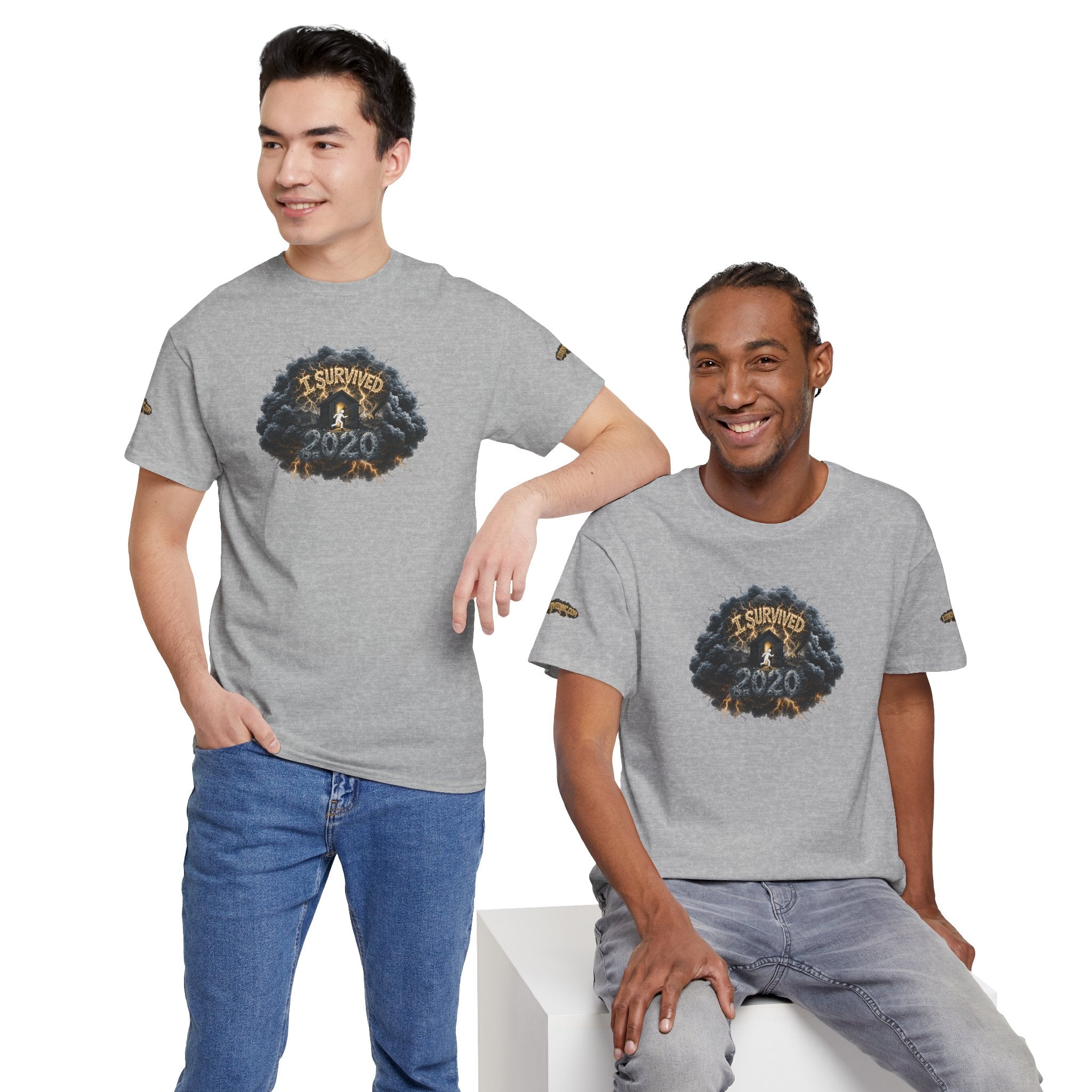 I Survived 2020 — Original PILOT Design: Director's Cut Special Edition Unisex Heavy Cotton Tee